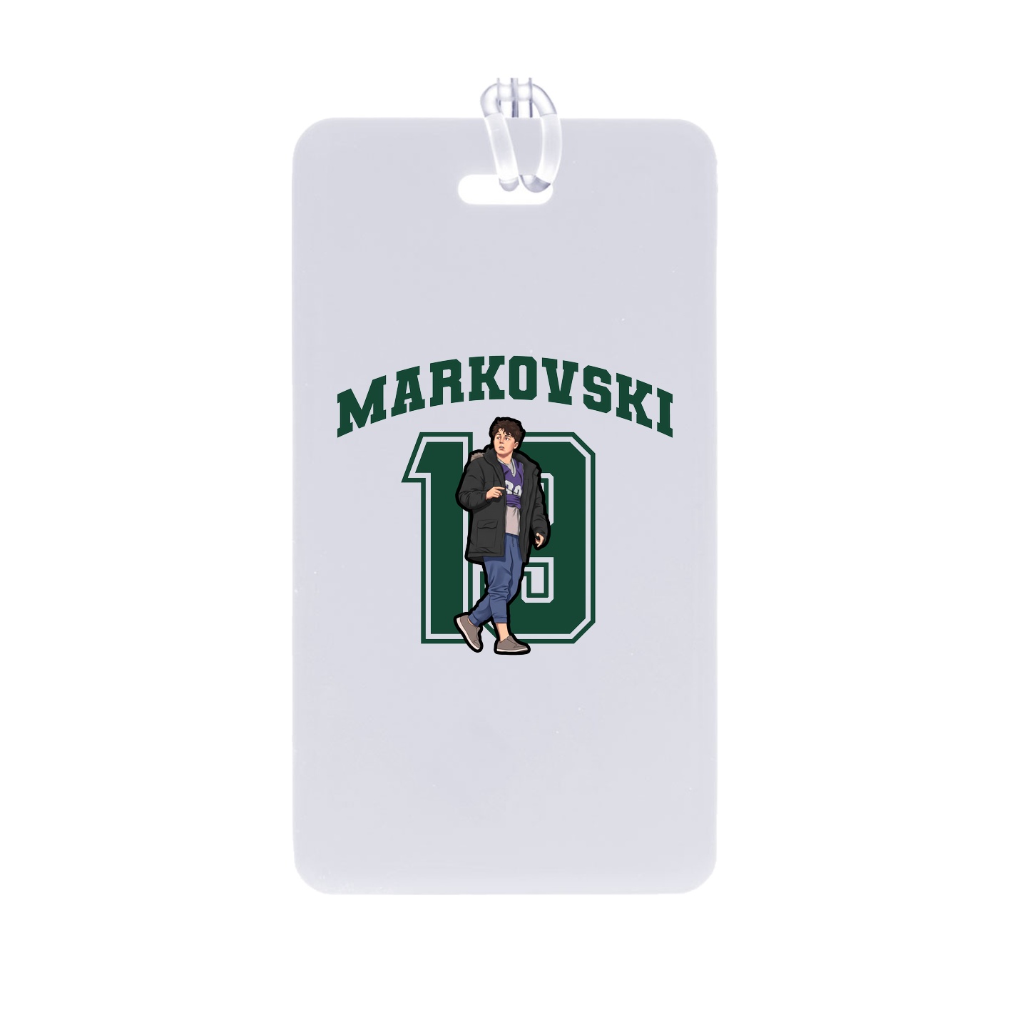 Bag Tag — Number in Classic