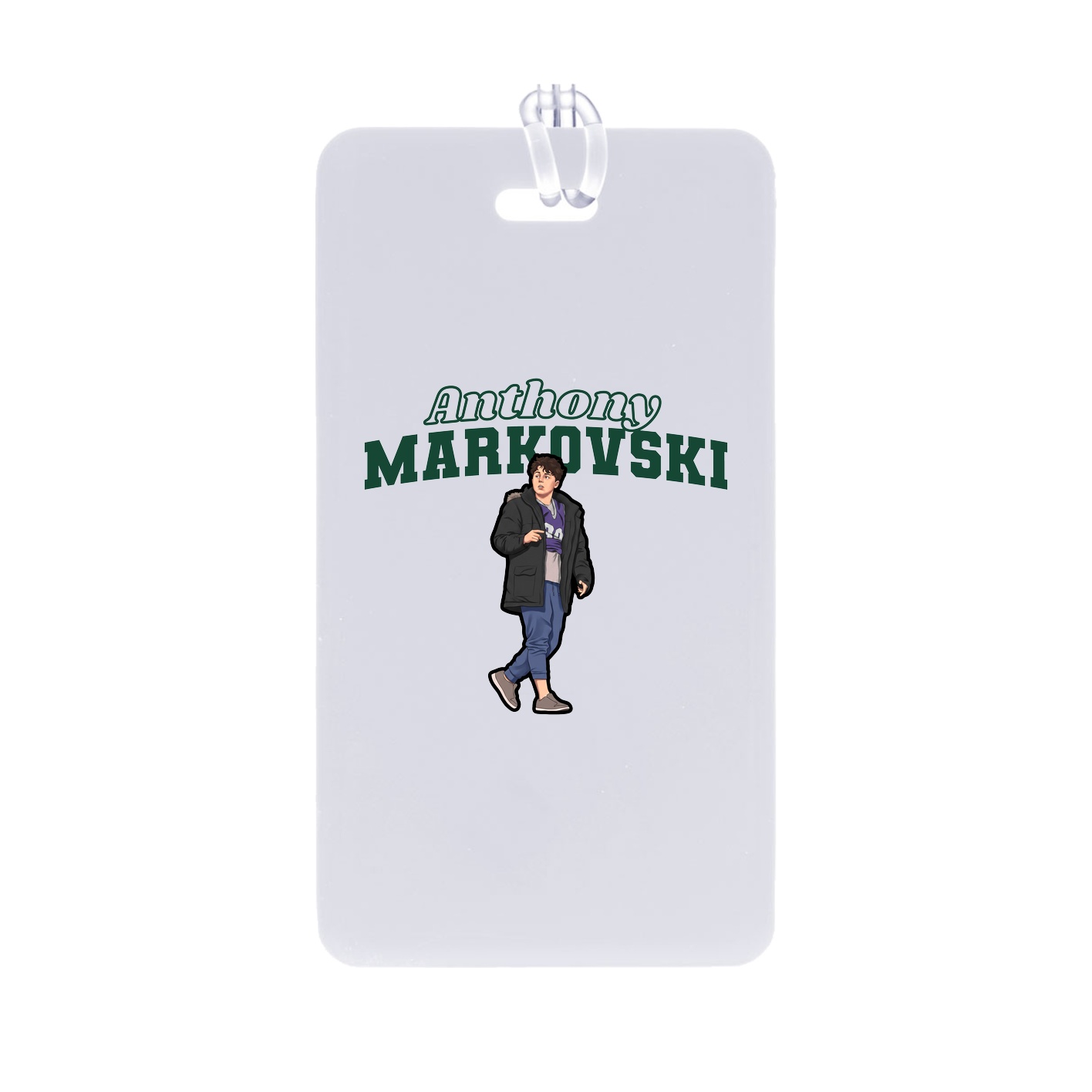 Bag Tag — Name Arch in Classic