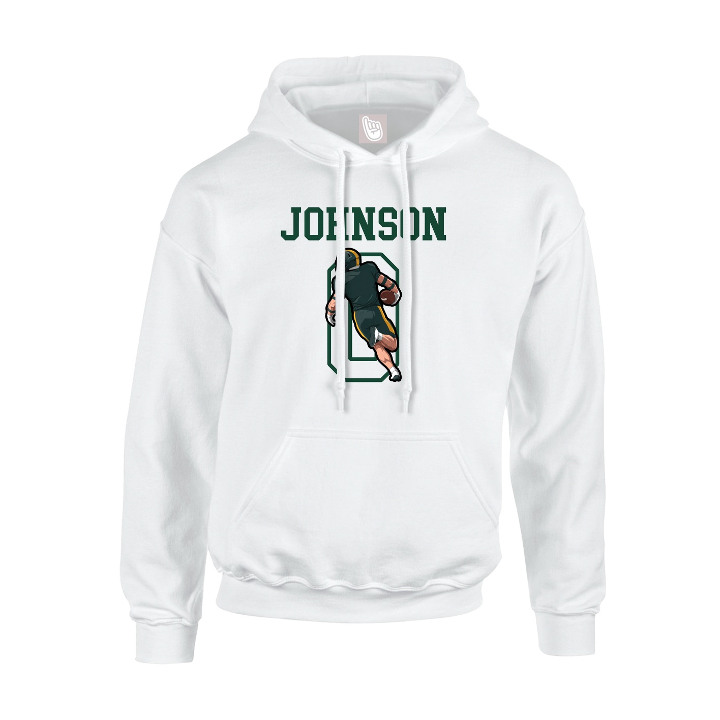 Hoodie — Shirsey in White