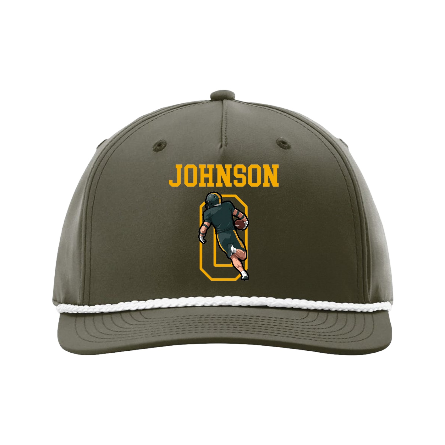 Five-Panel Classic Rope Cap — Shirsey in Green