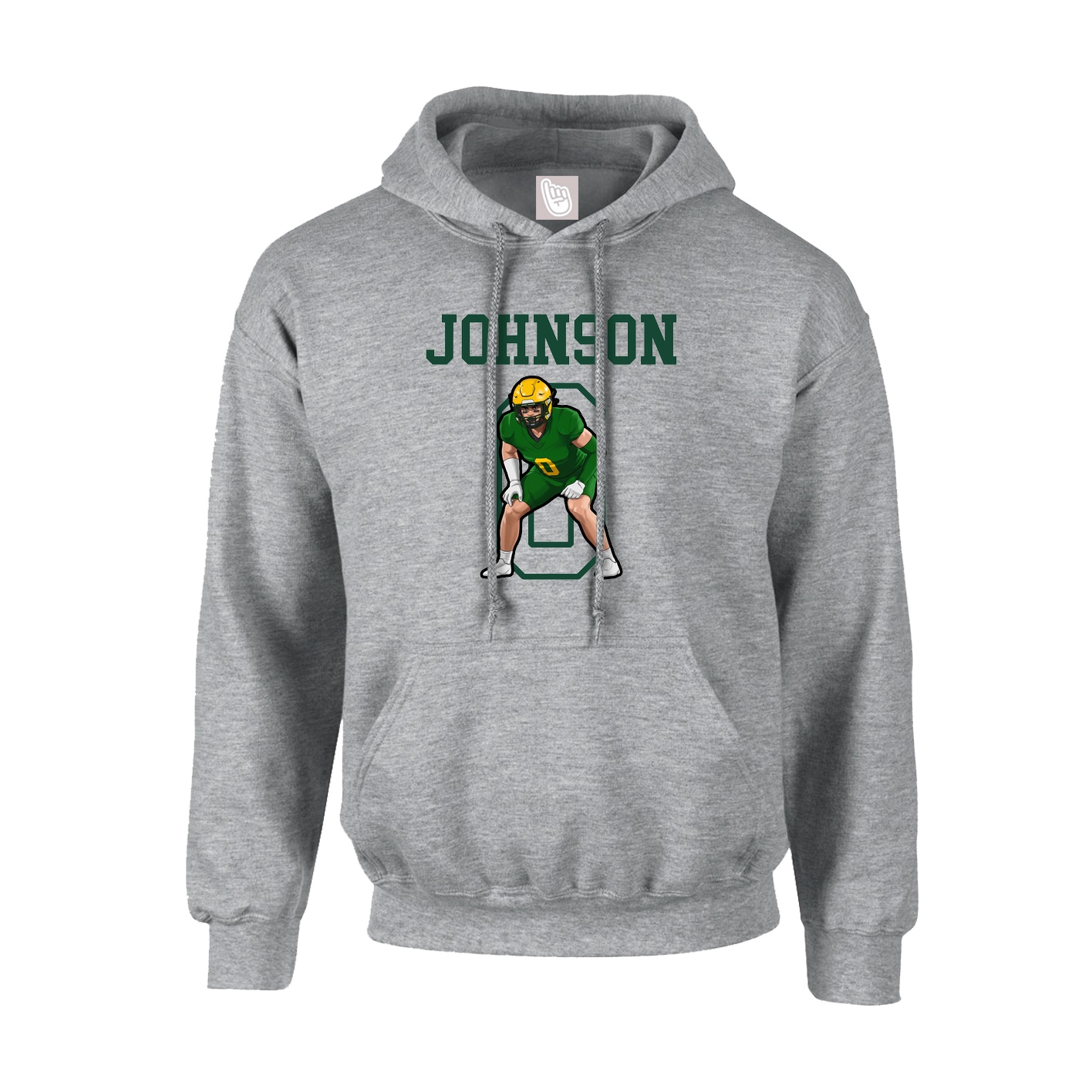 Hoodie — Shirsey in Grey