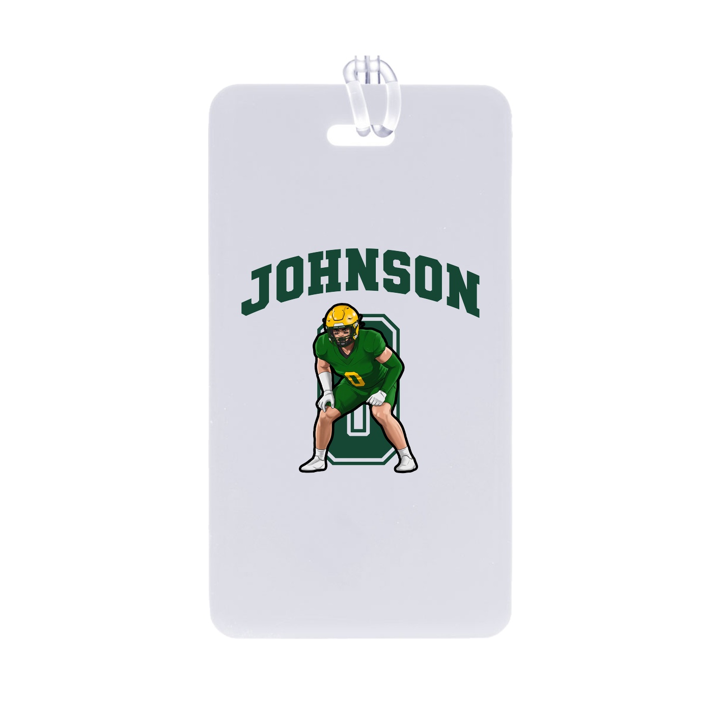 Bag Tag — Number in Classic