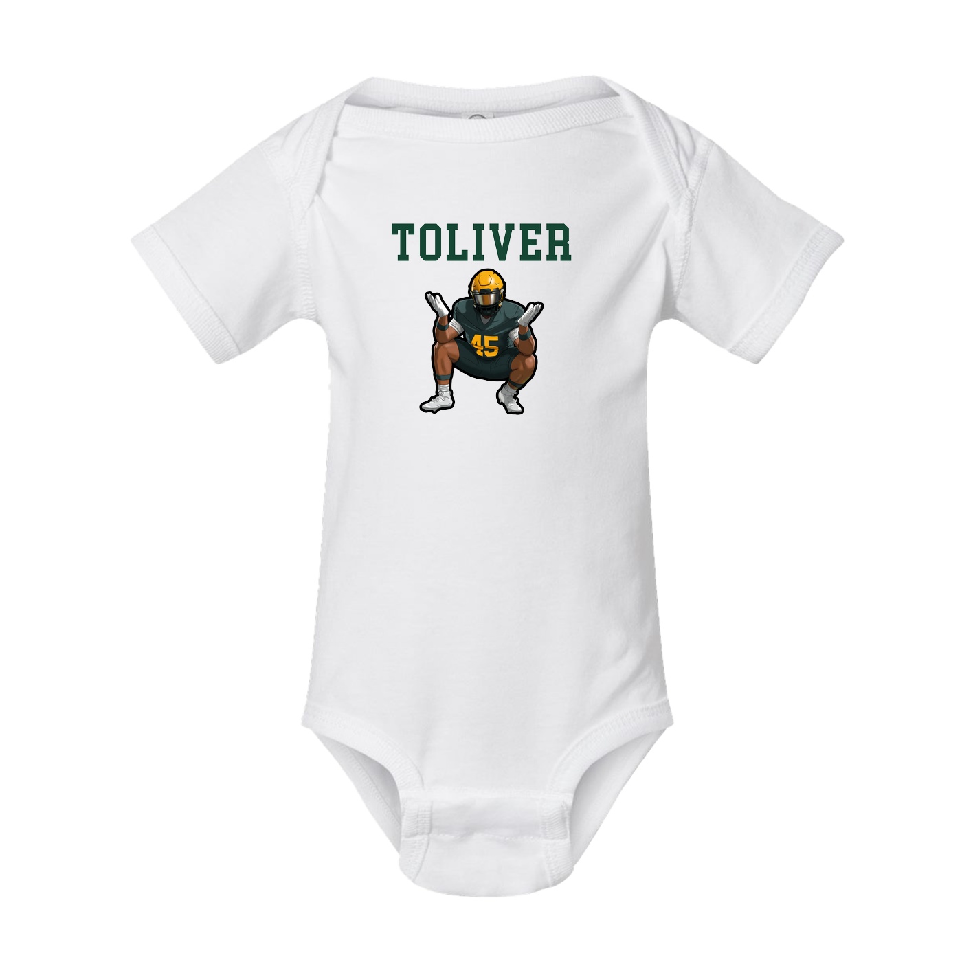 Baby Onesie — Shirsey in White