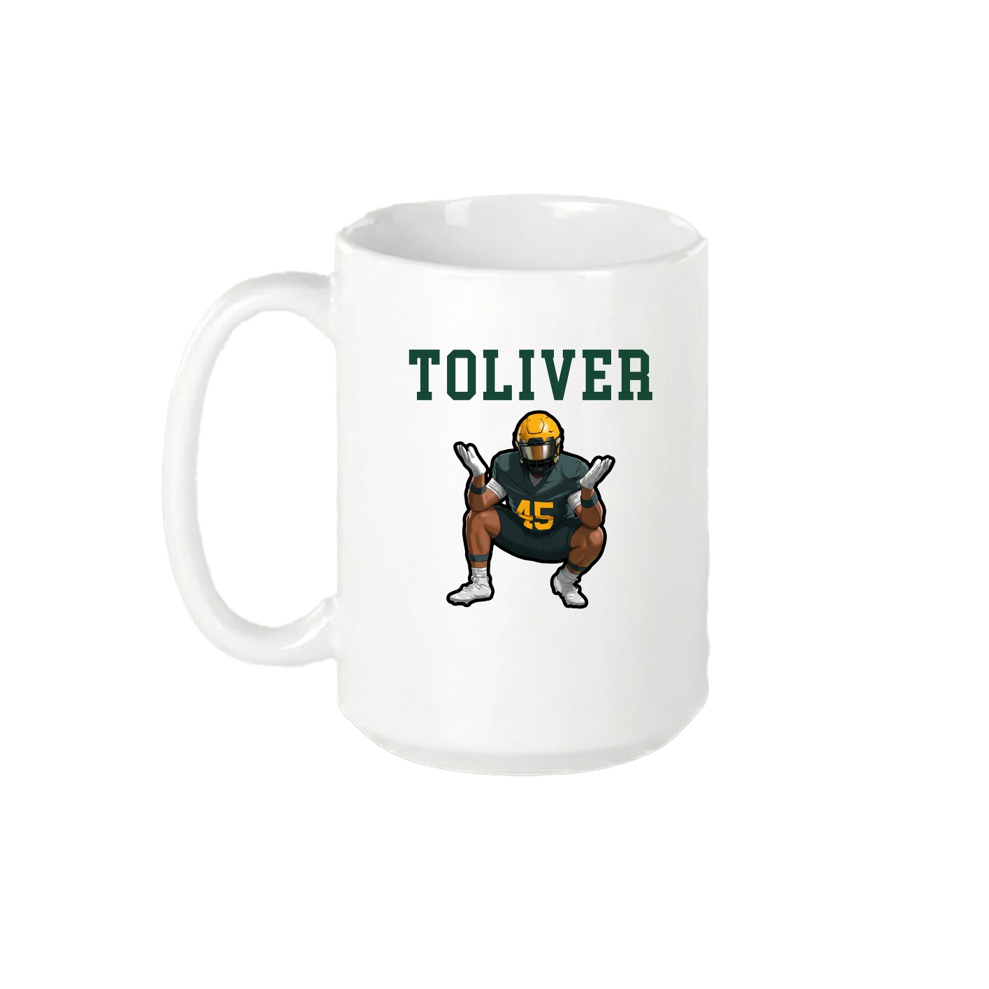 15oz Coffee Mug — Shirsey in White