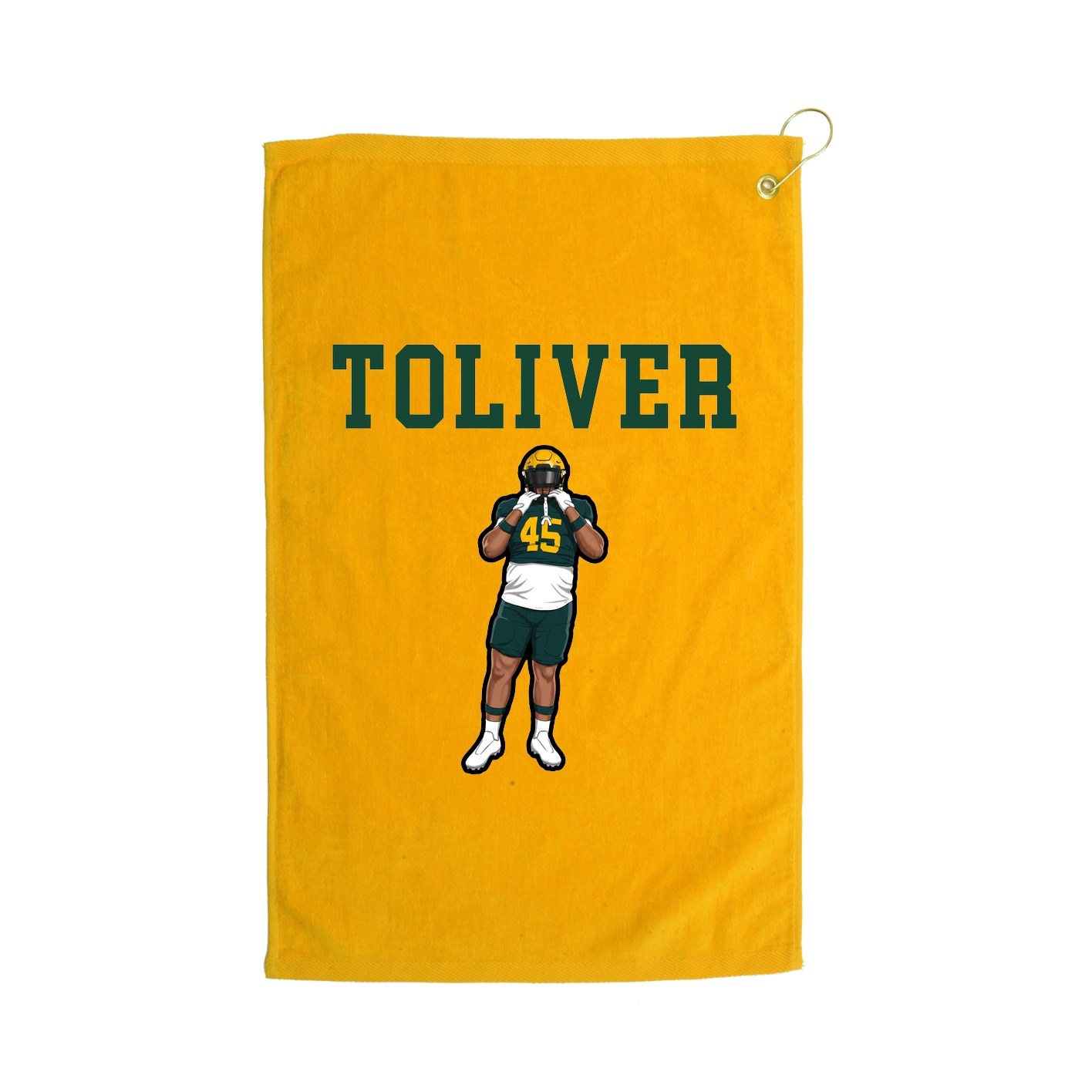 Golf Towel — Shirsey in Gold