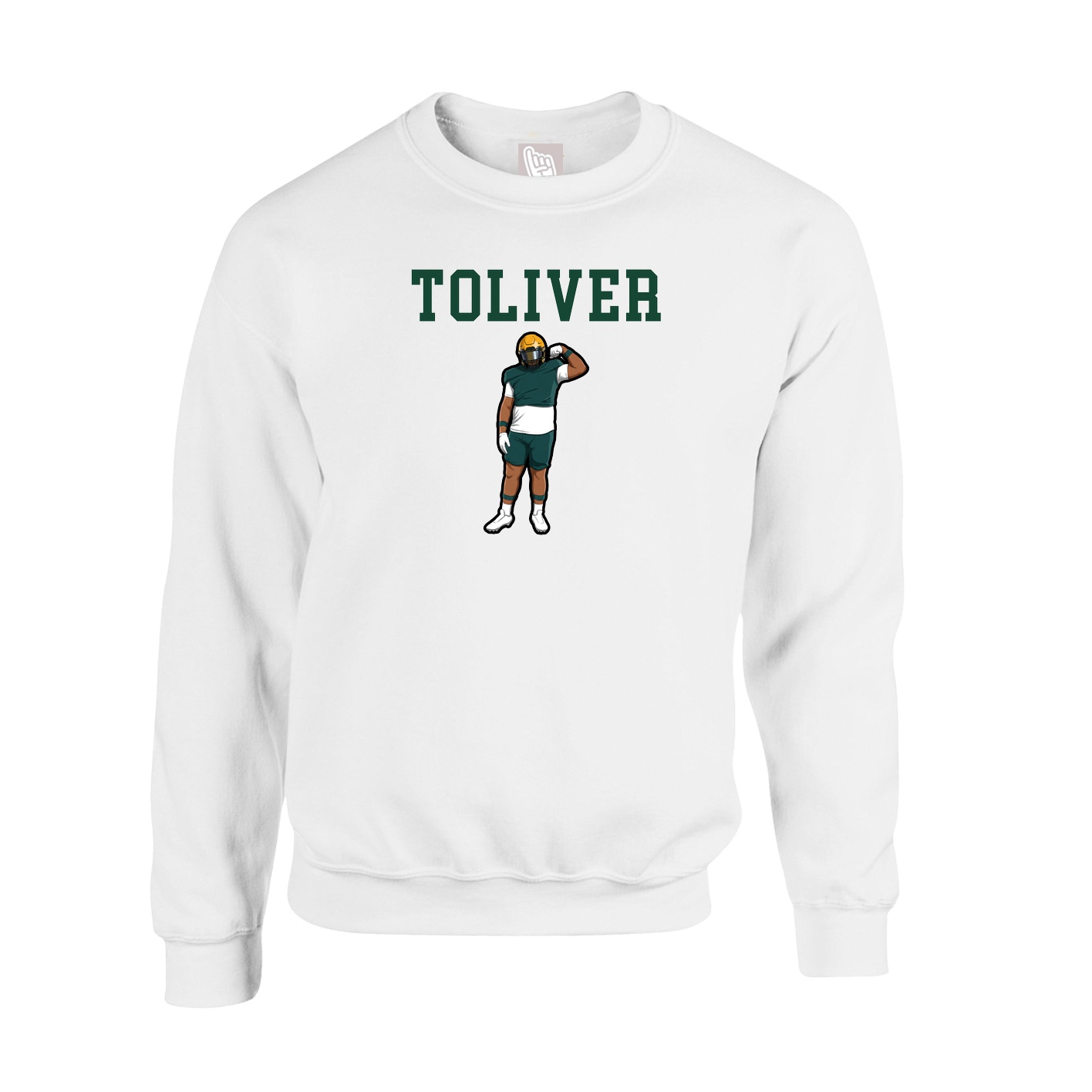 Fleece Crew — Shirsey in White