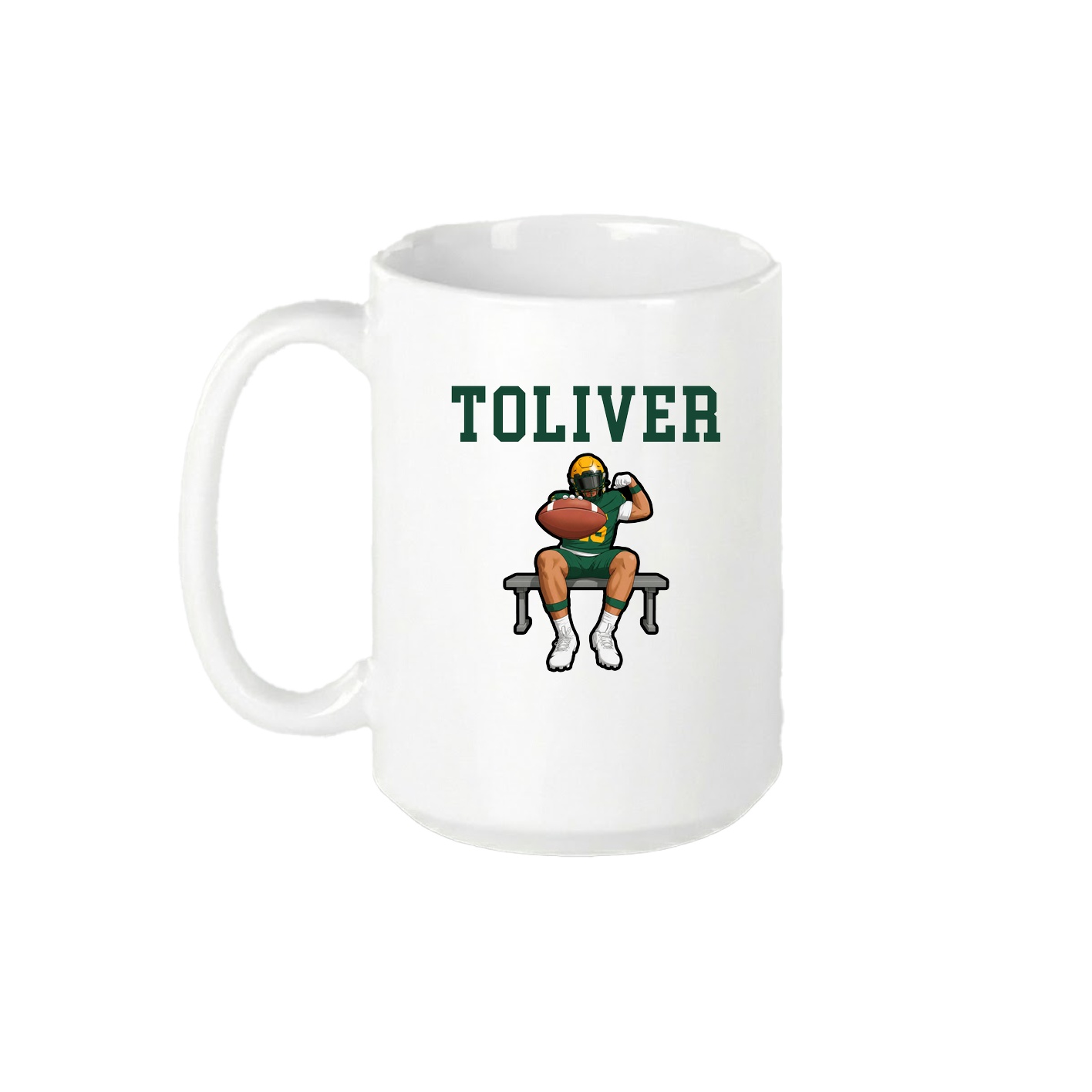 15oz Coffee Mug — Shirsey in White