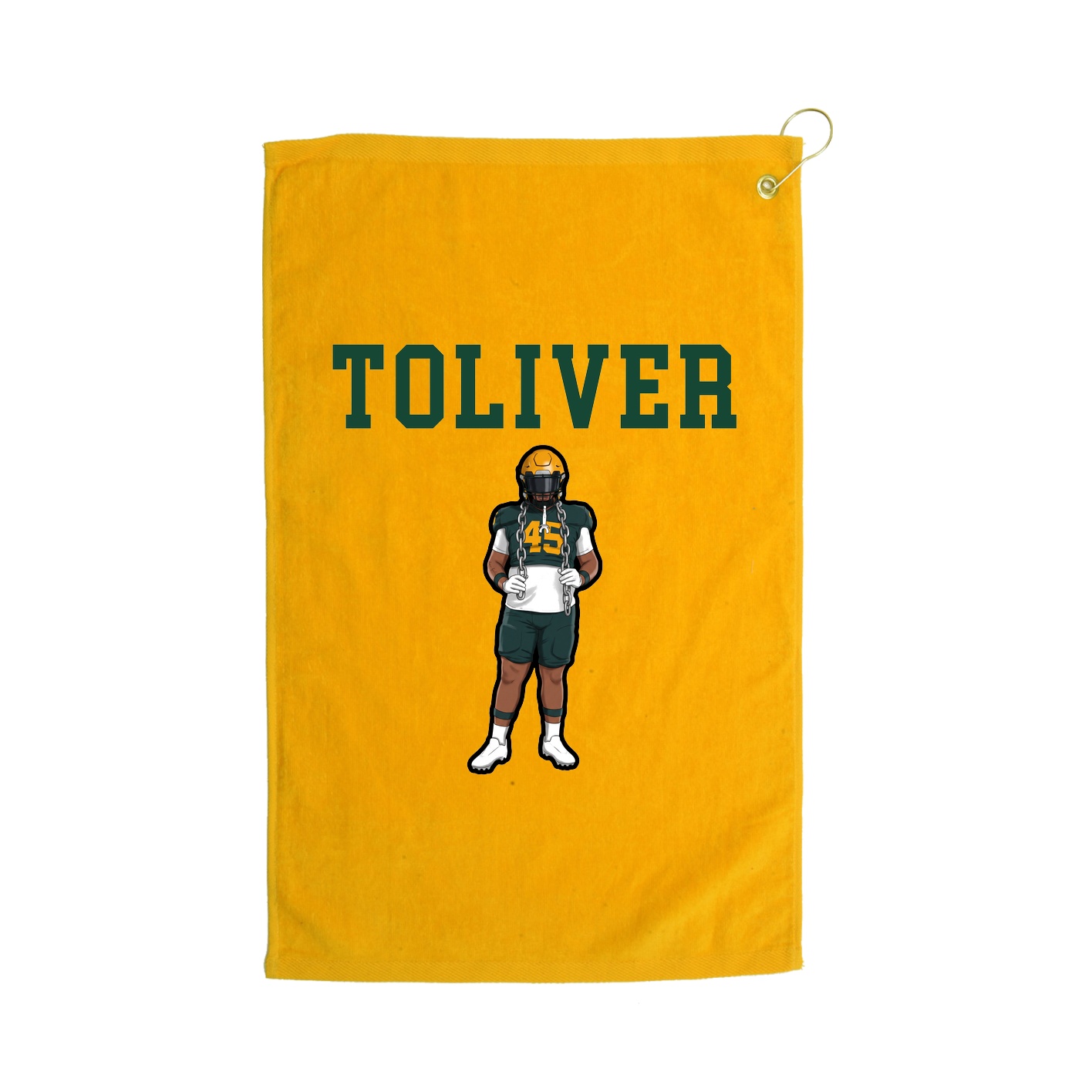 Golf Towel — Shirsey in Gold