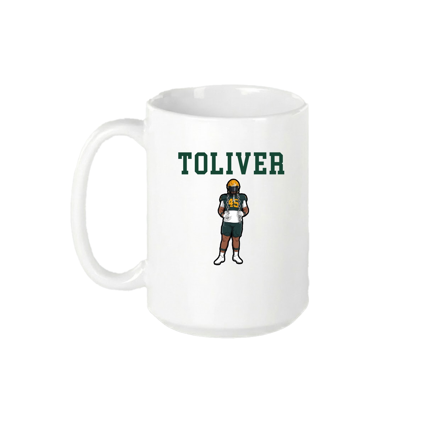 15oz Coffee Mug — Shirsey in White