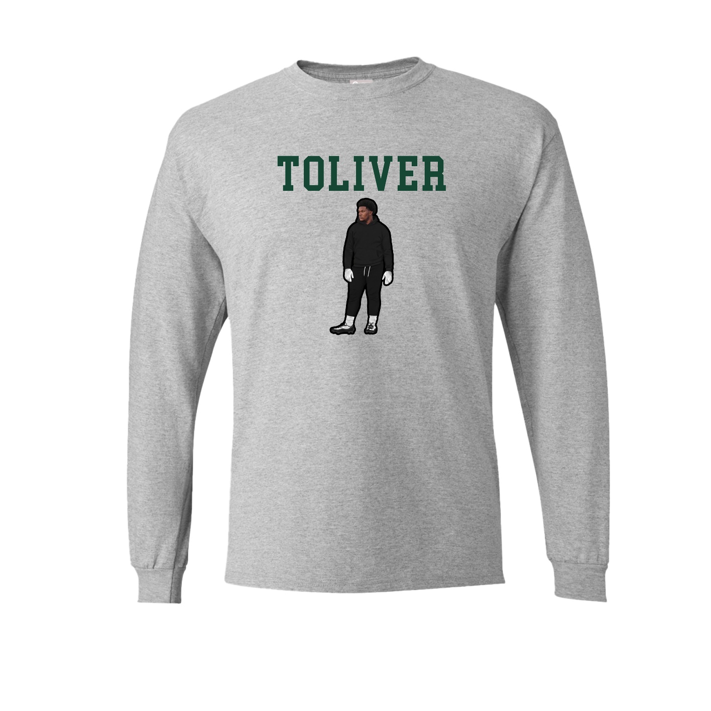 Long Sleeve Tee — Shirsey in Grey