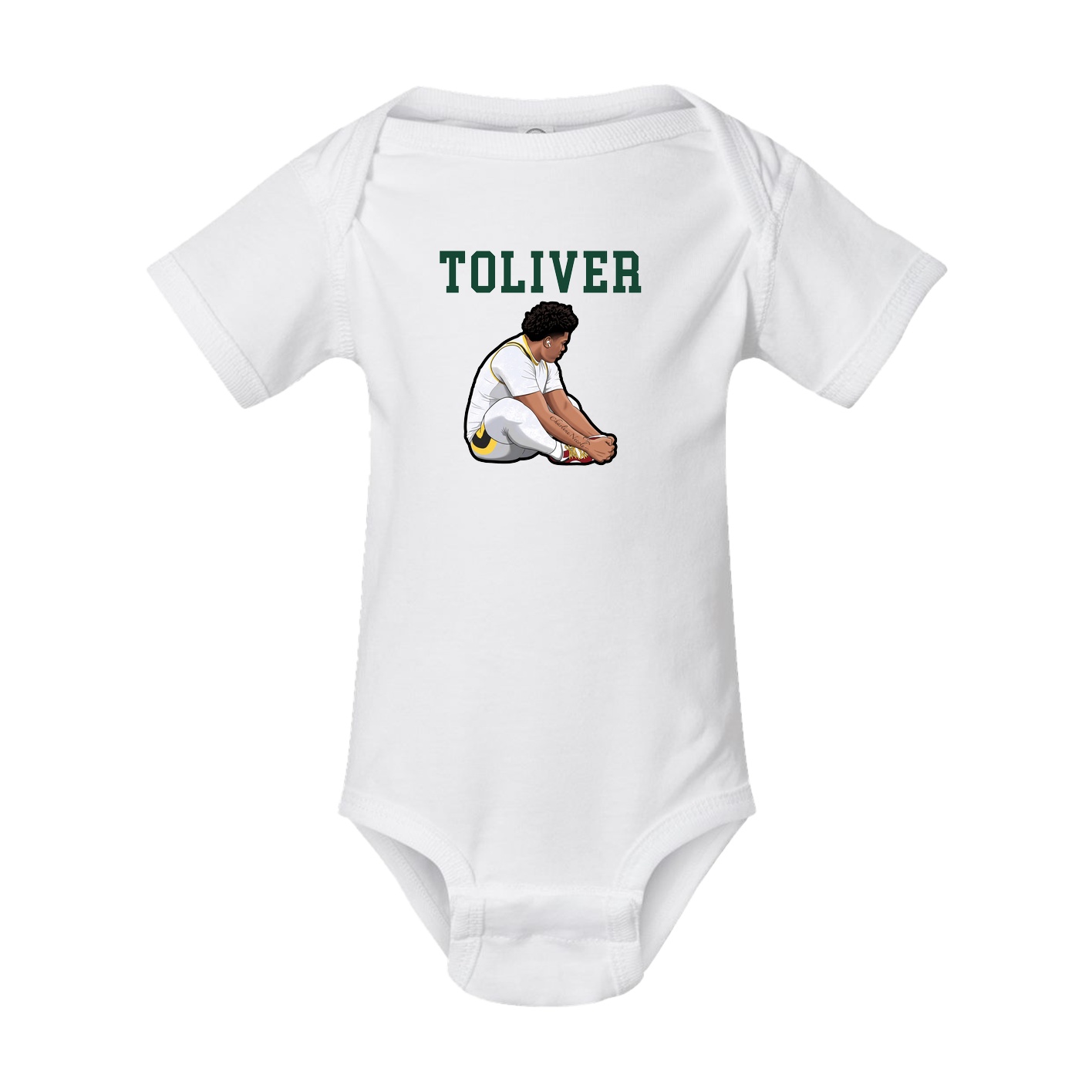 Baby Onesie — Shirsey in White