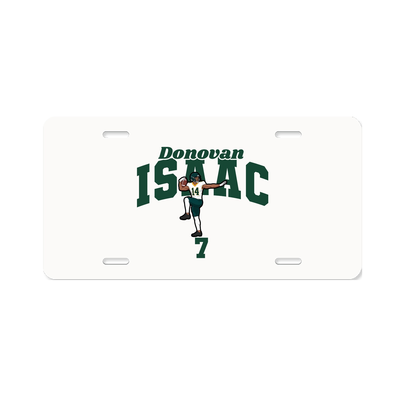 License Plate — Signature Arch in Classic