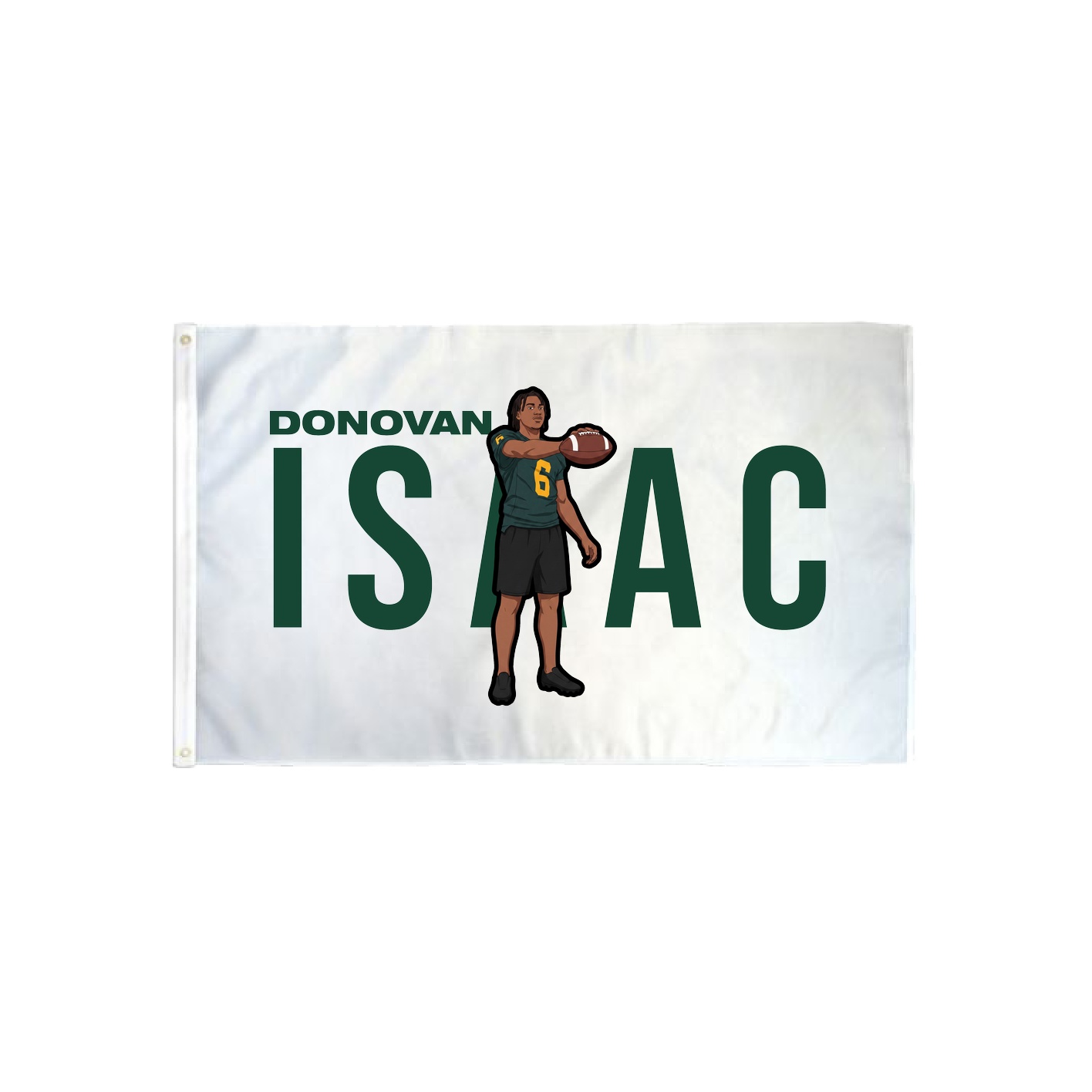 3x5 Flag — Player Name in Classic