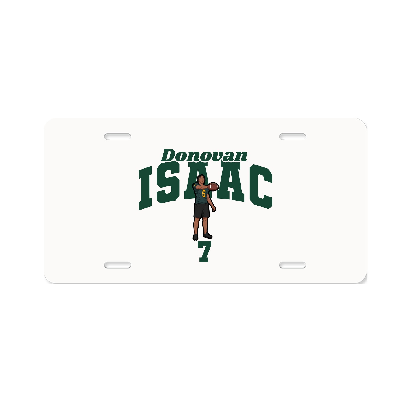 License Plate — Signature Arch in Classic