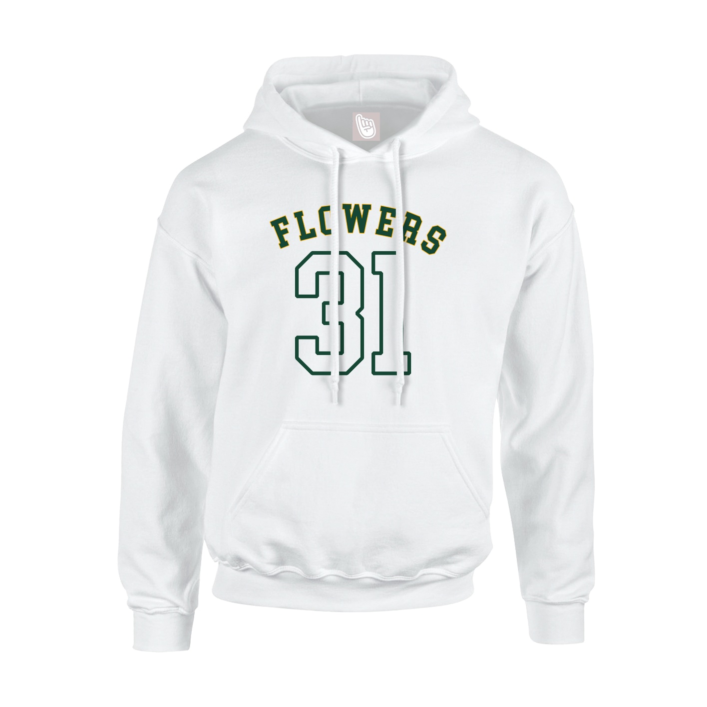 Hoodie — Shirsey Arch in White