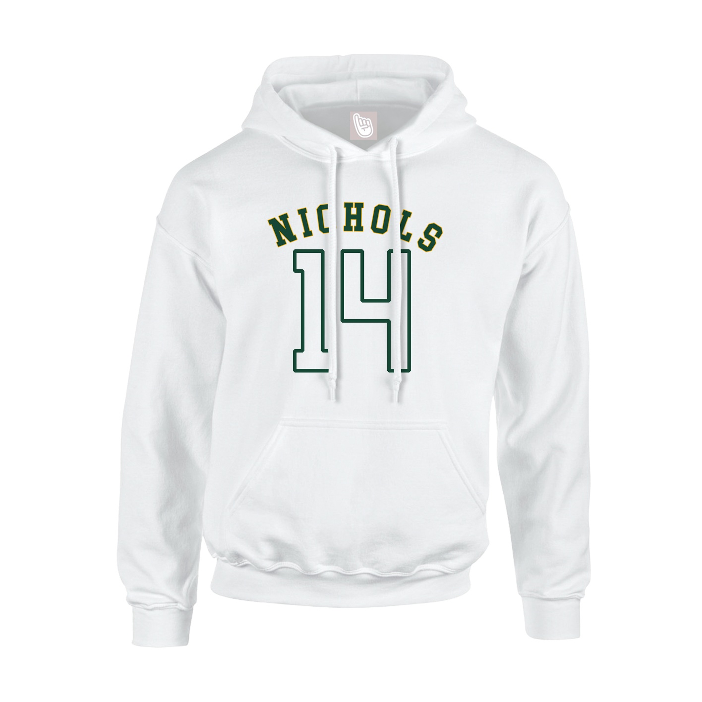 Hoodie — Shirsey Arch in White