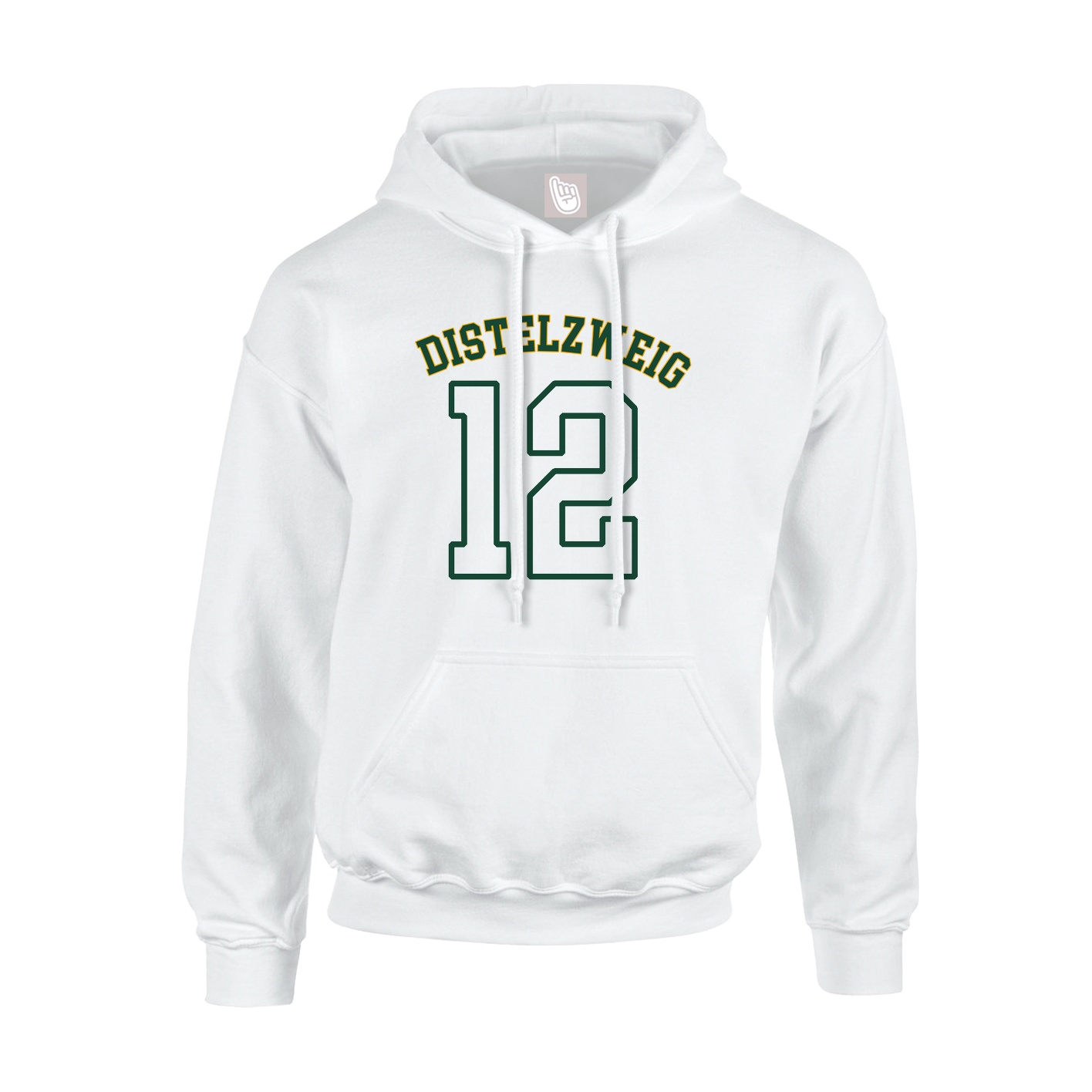 Hoodie — Shirsey Arch in White
