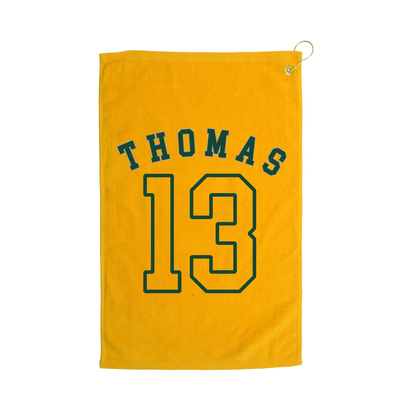 Golf Towel — Shirsey Arch in Gold