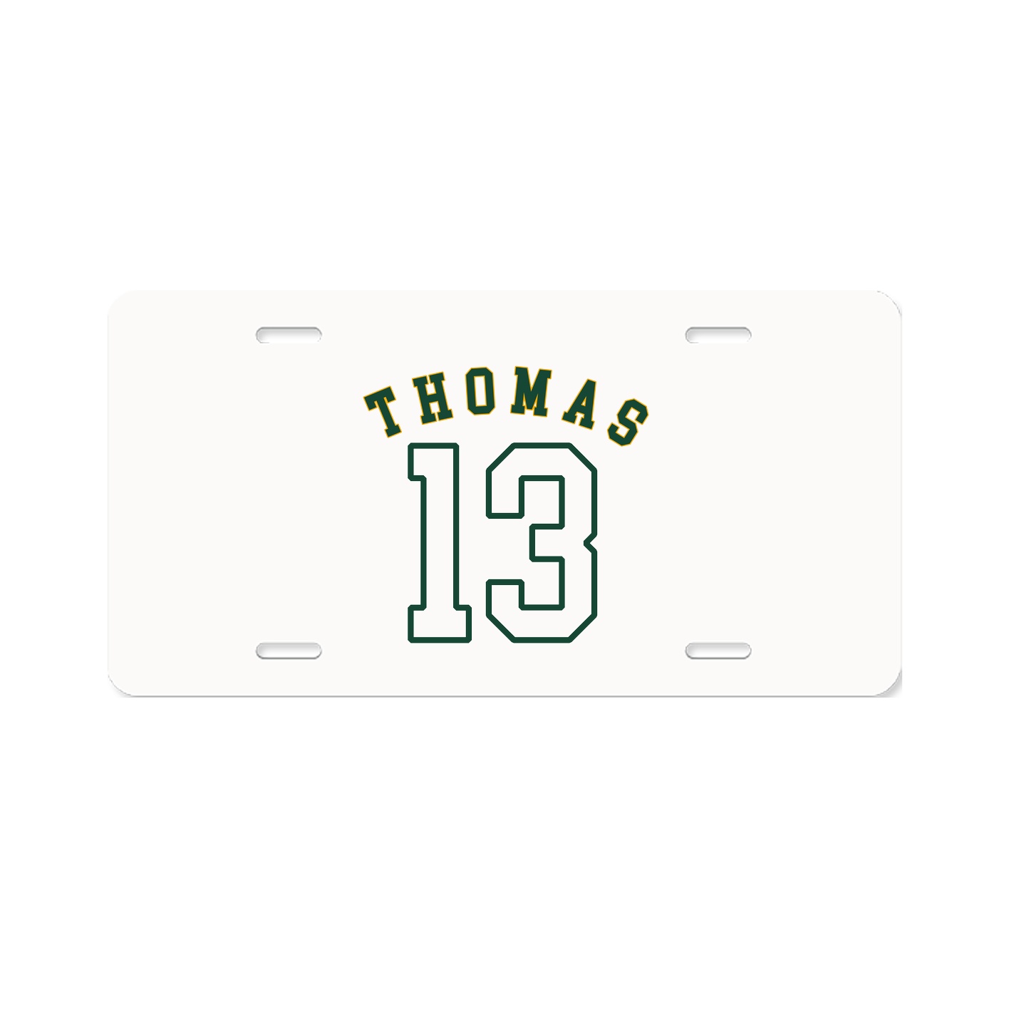 License Plate — Shirsey Arch in Classic