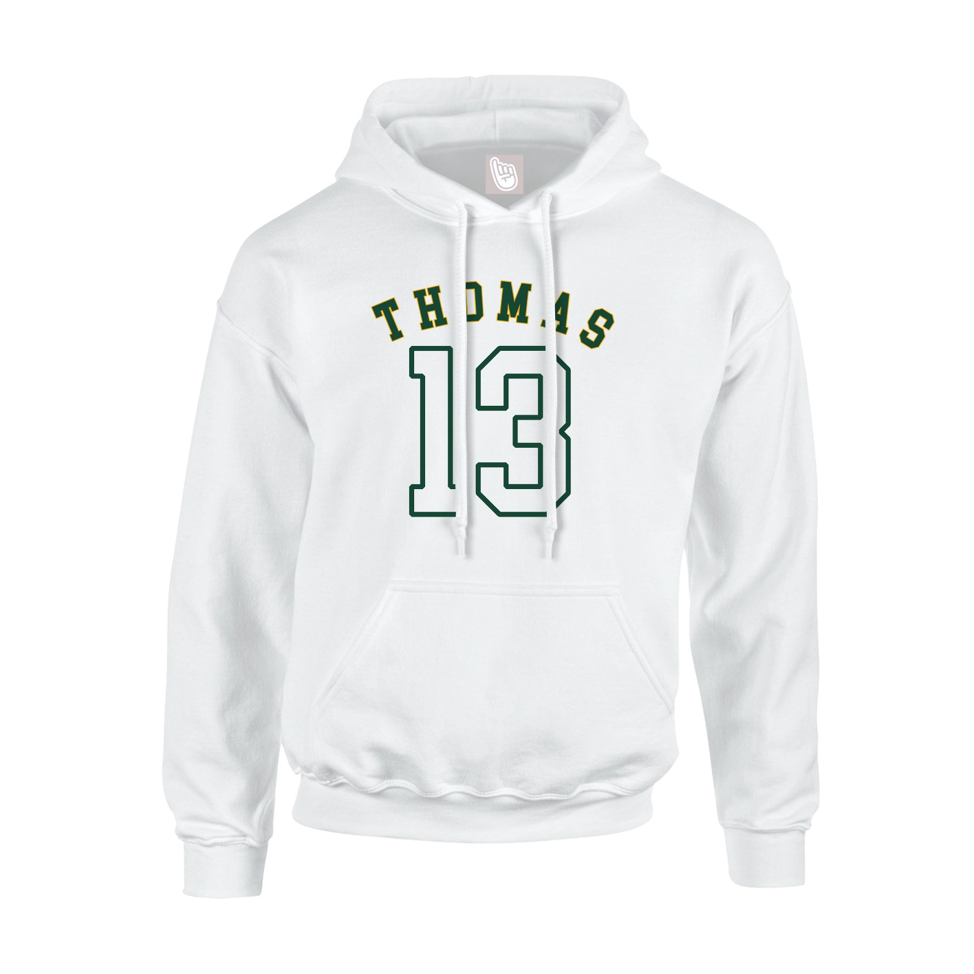Hoodie — Shirsey Arch in White
