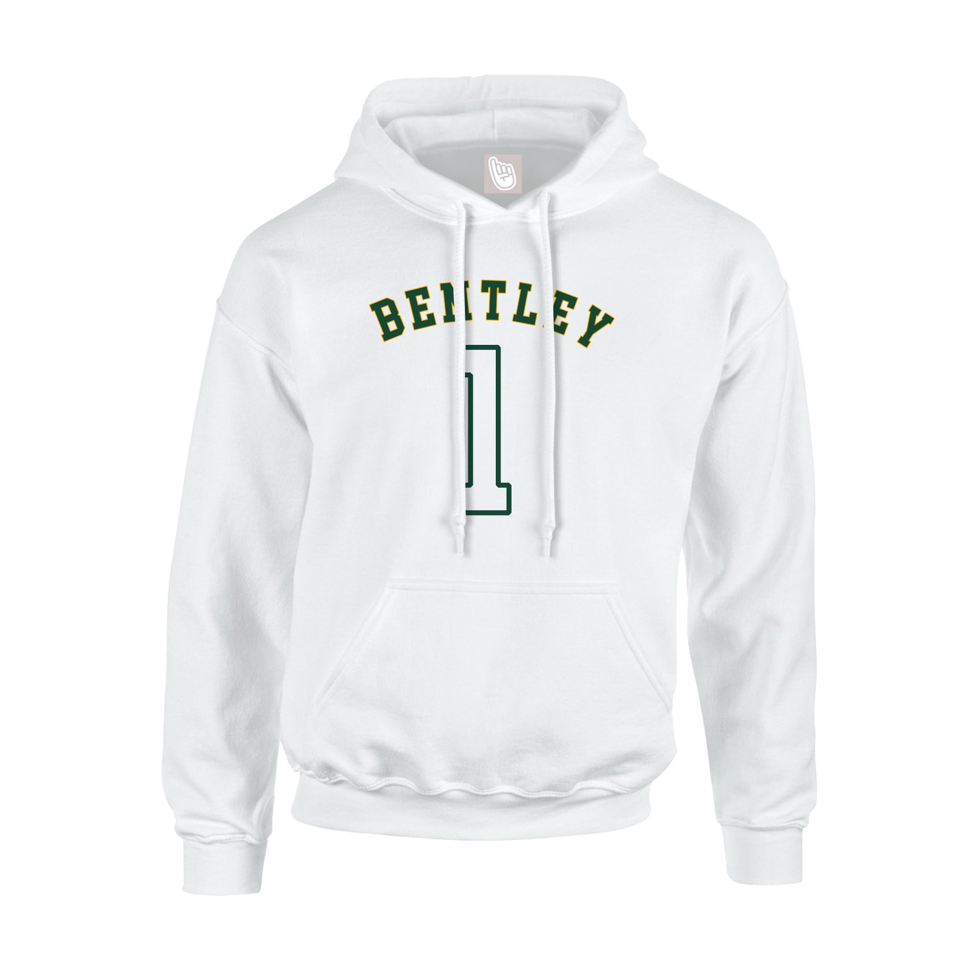 Hoodie — Shirsey Arch in White