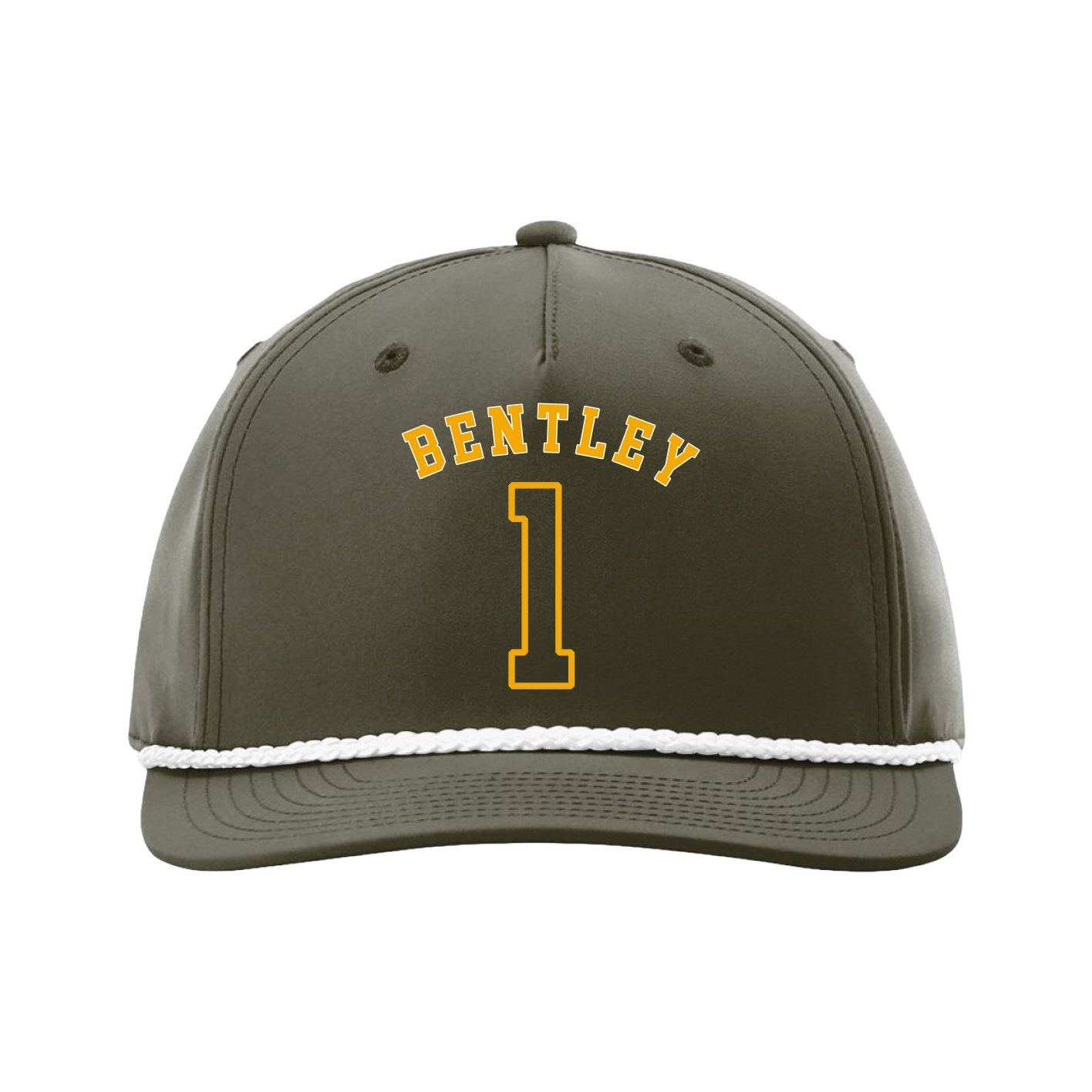 Five-Panel Classic Rope Cap — Shirsey Arch in Green