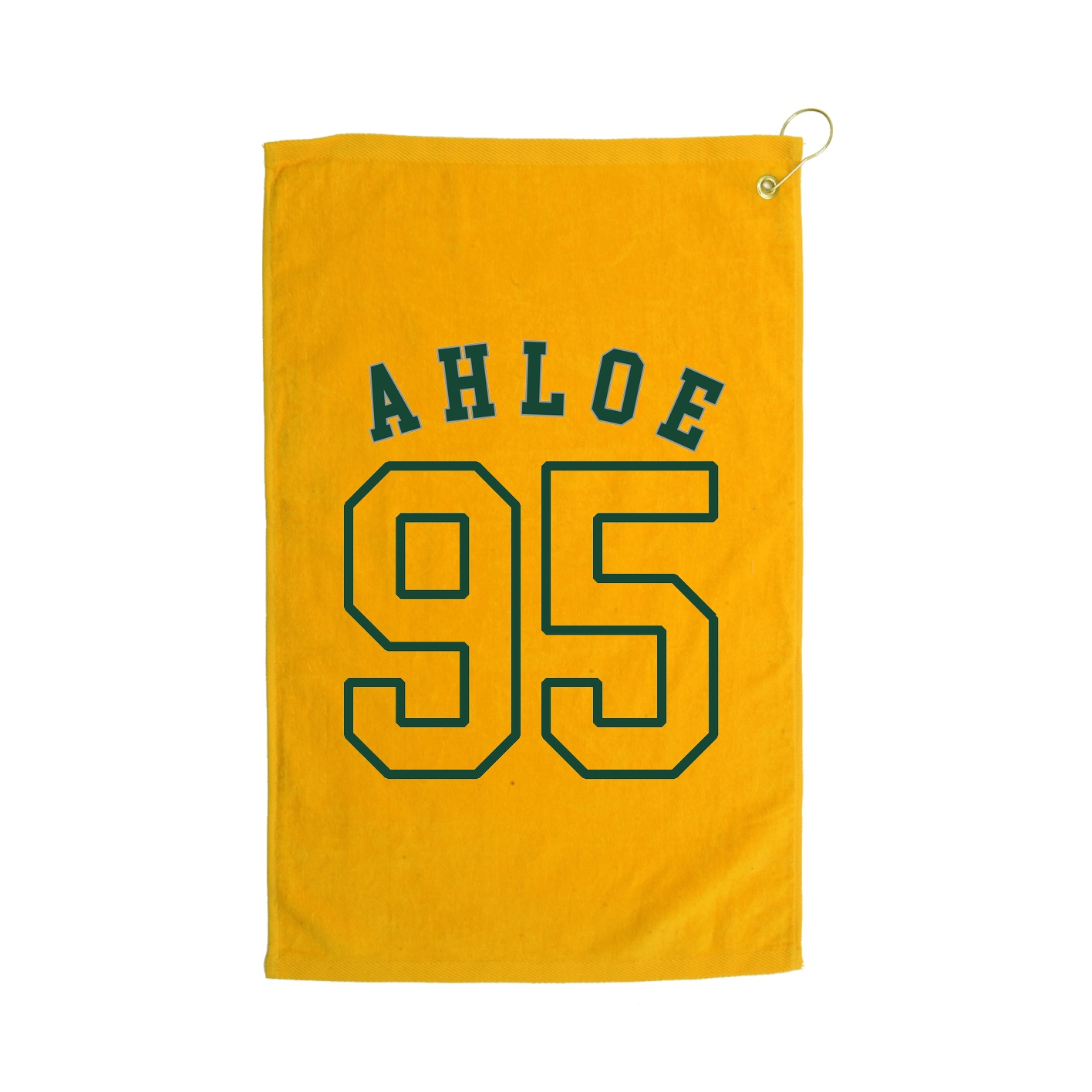 Golf Towel — Shirsey Arch in Gold