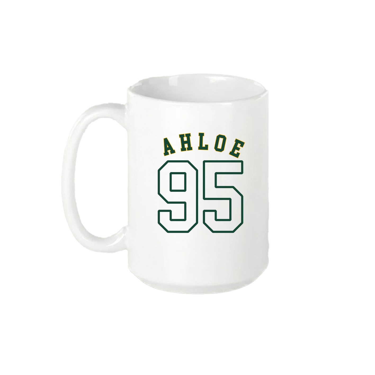 15oz Coffee Mug — Shirsey Arch in White