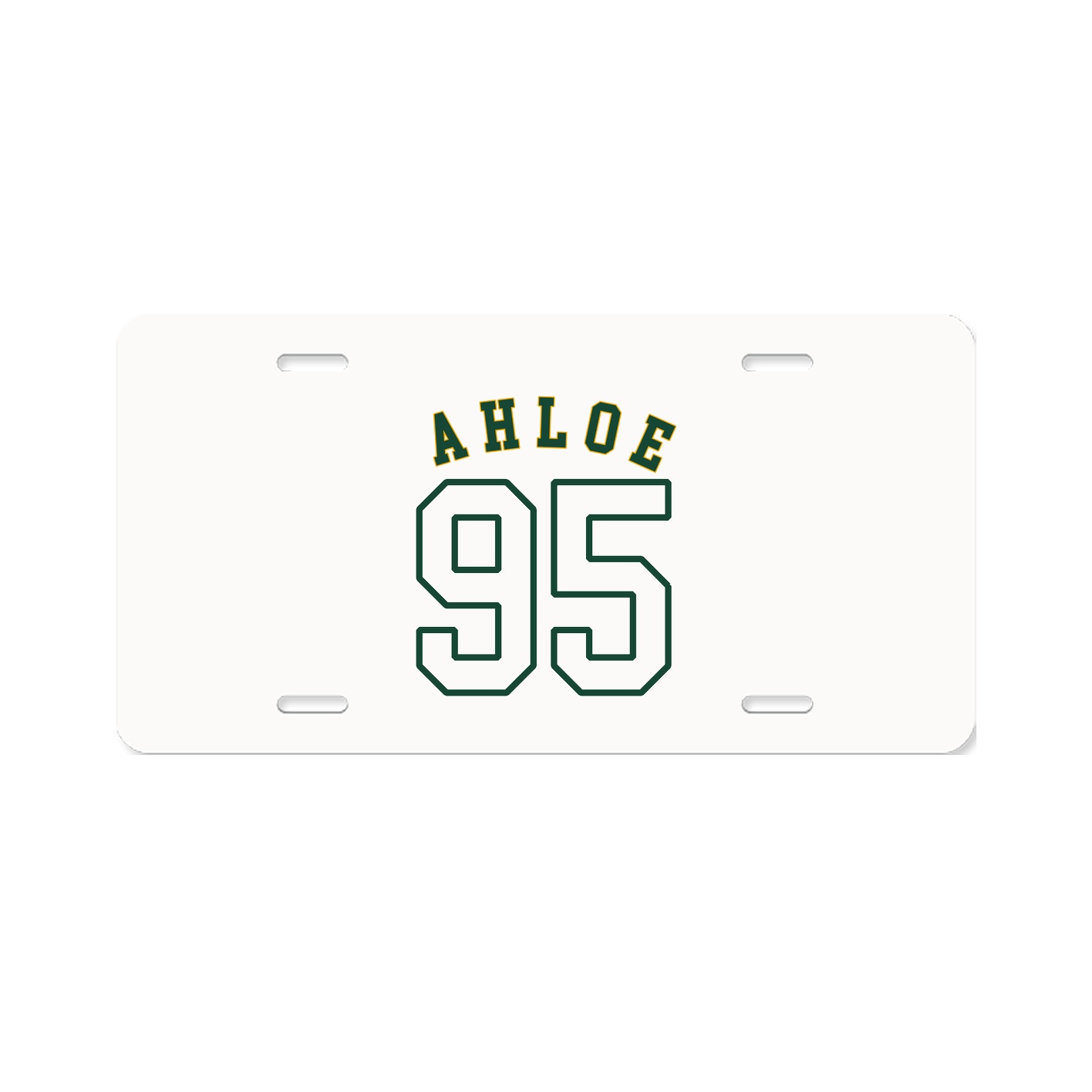 License Plate — Shirsey Arch in Classic