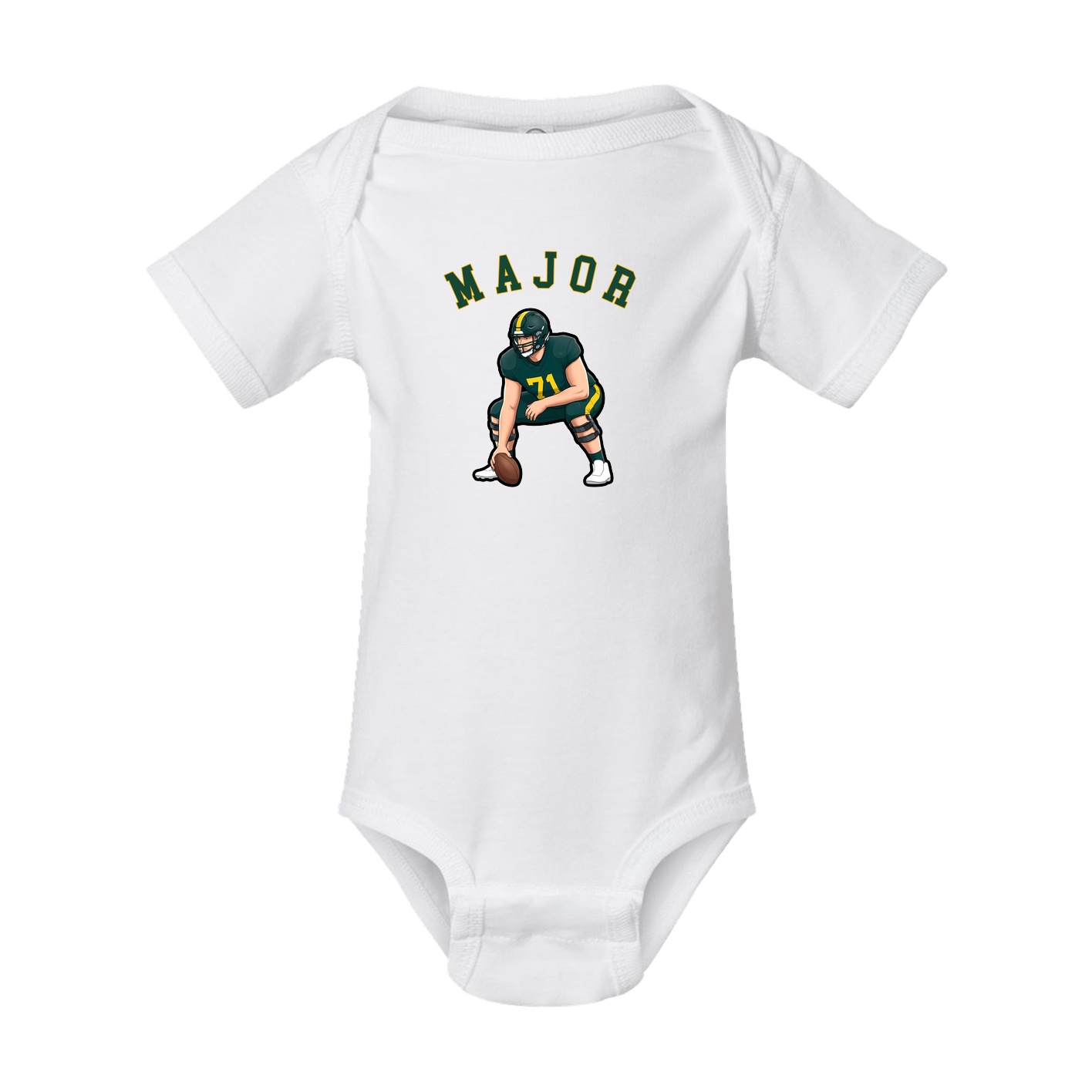 Baby Onesie — Shirsey Arch in White