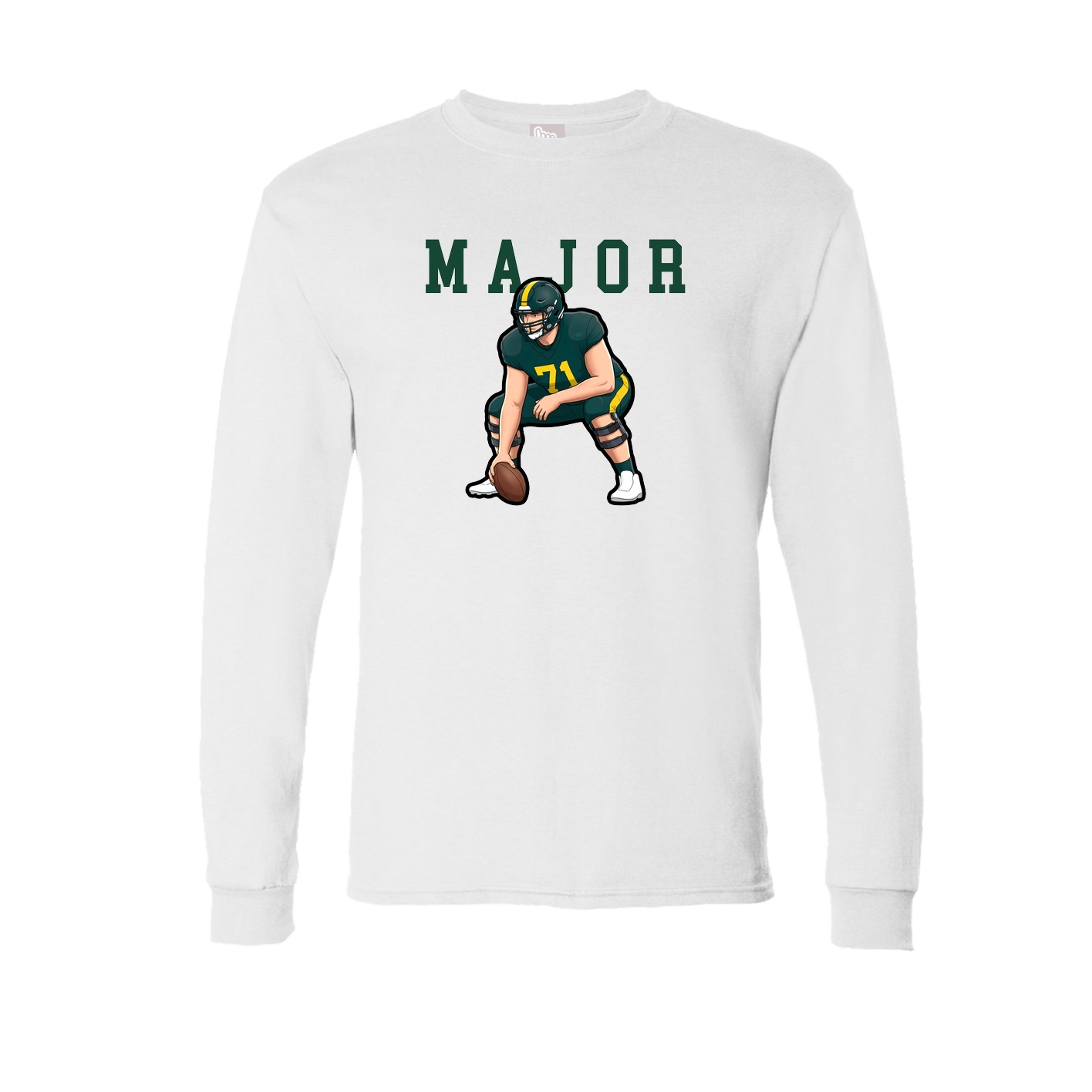 Long Sleeve Tee — Shirsey in White