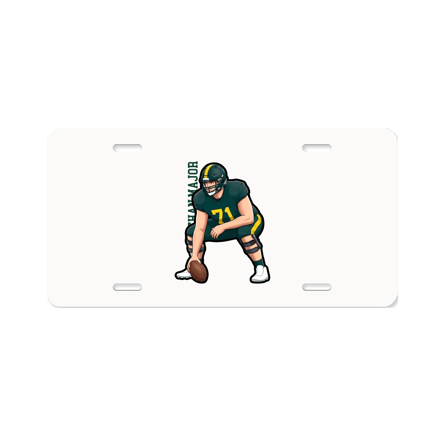 Aluminum License Plate