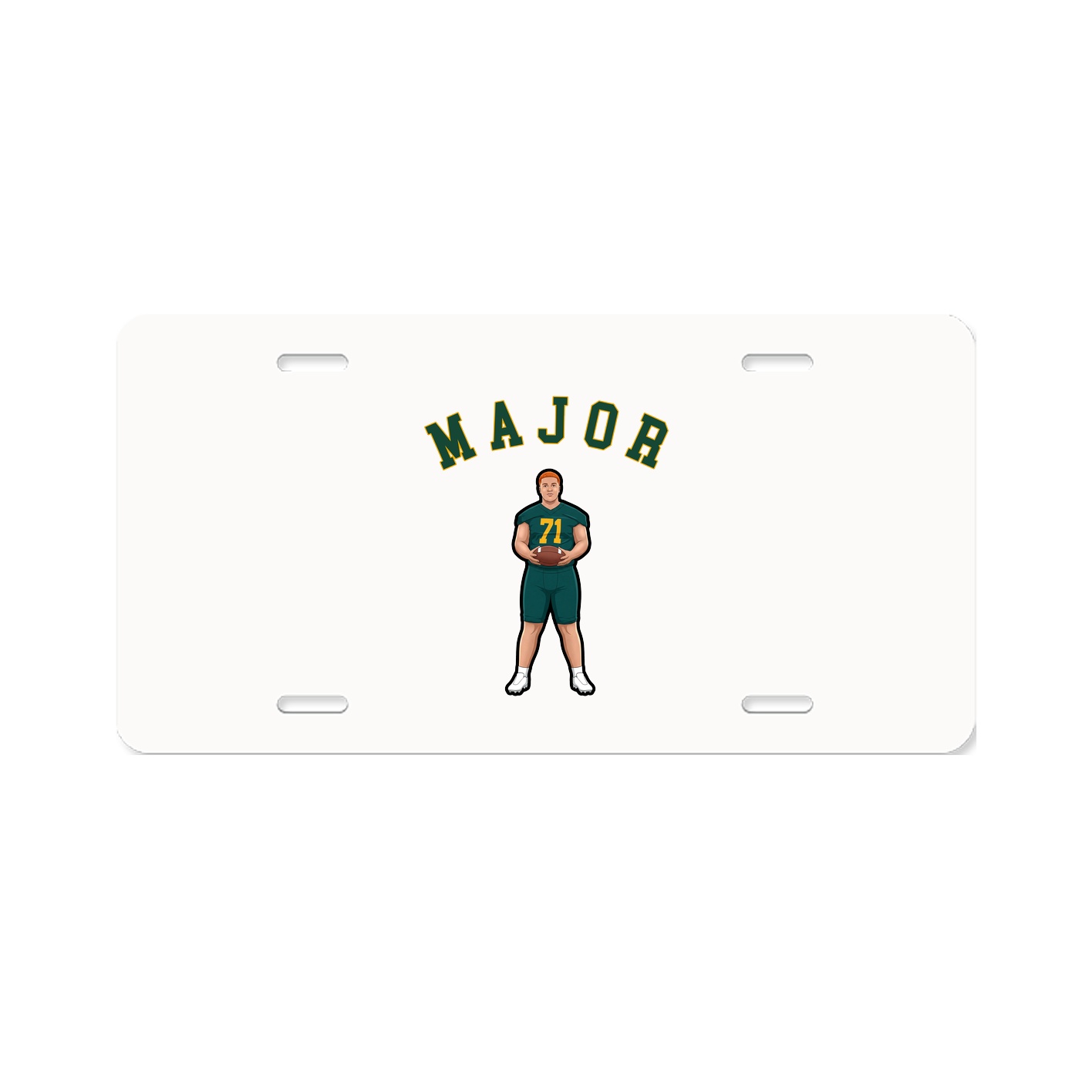 License Plate — Shirsey Arch in Classic