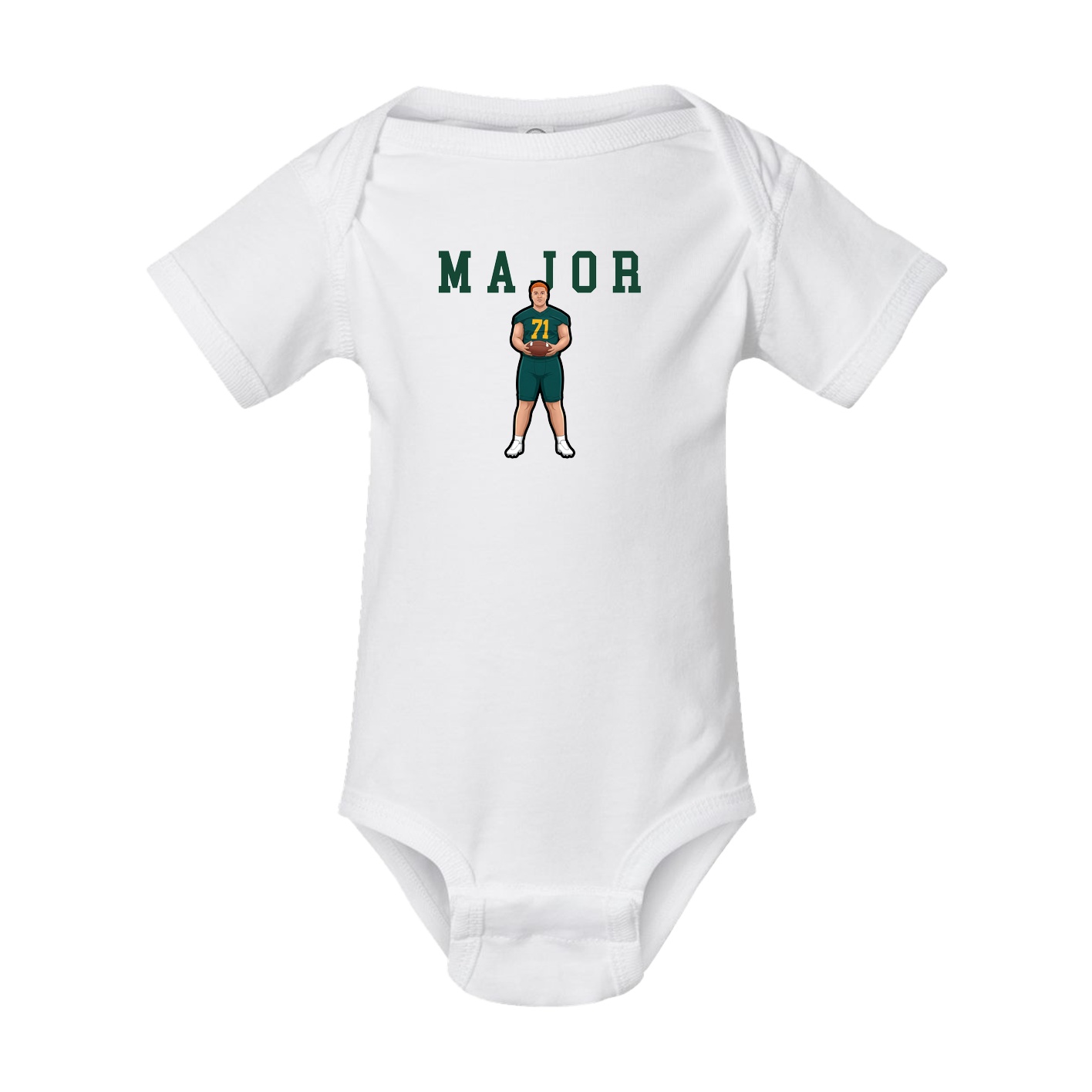 Baby Onesie — Shirsey in White
