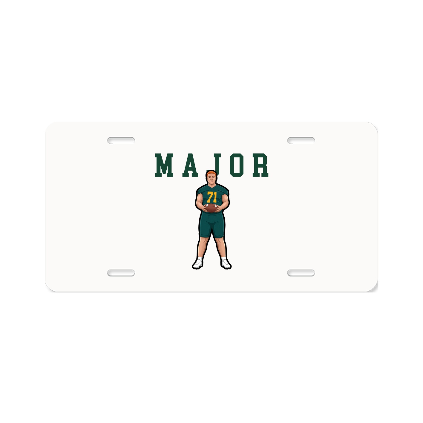 License Plate — Shirsey in Classic