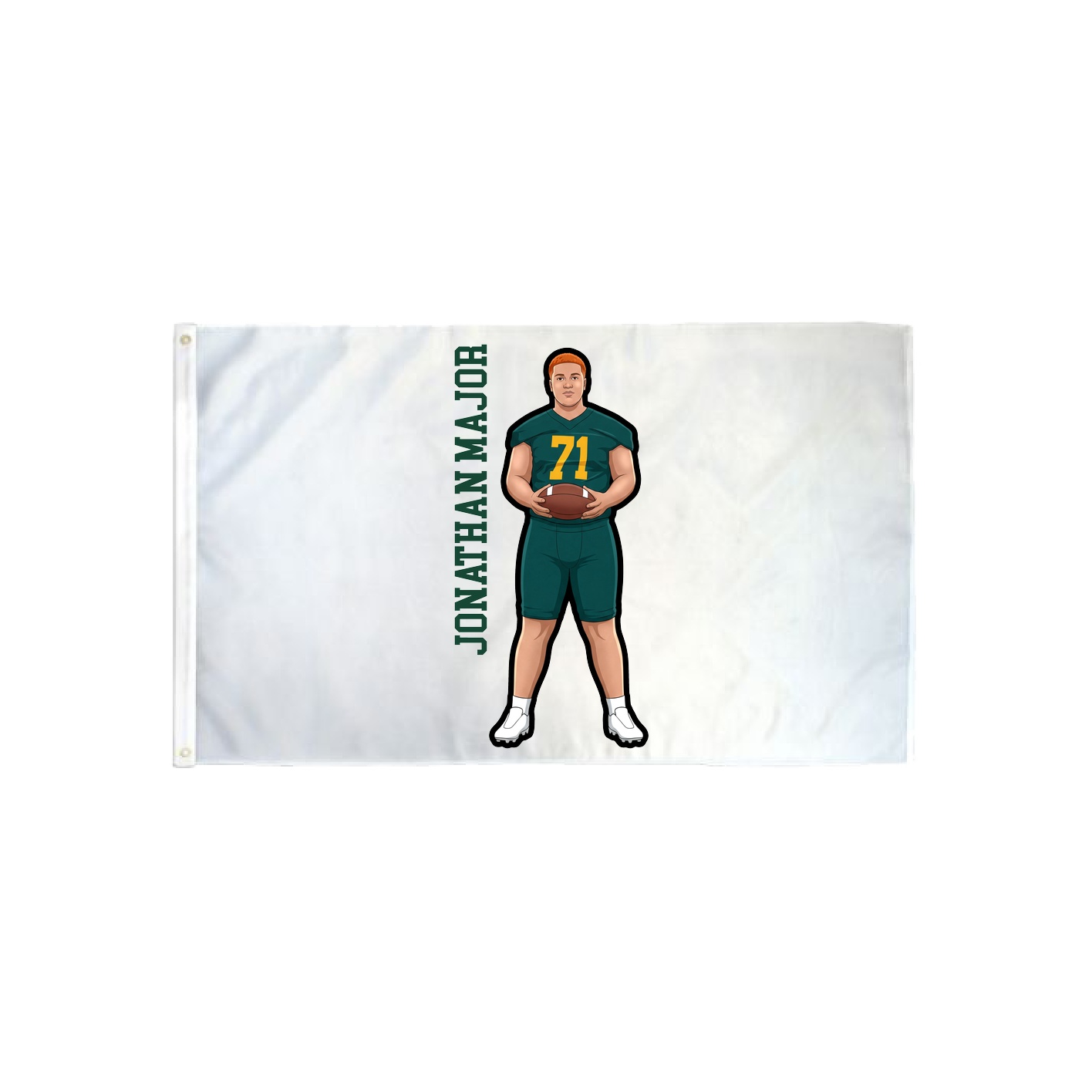3x5 Flag — Name Vertical in Classic
