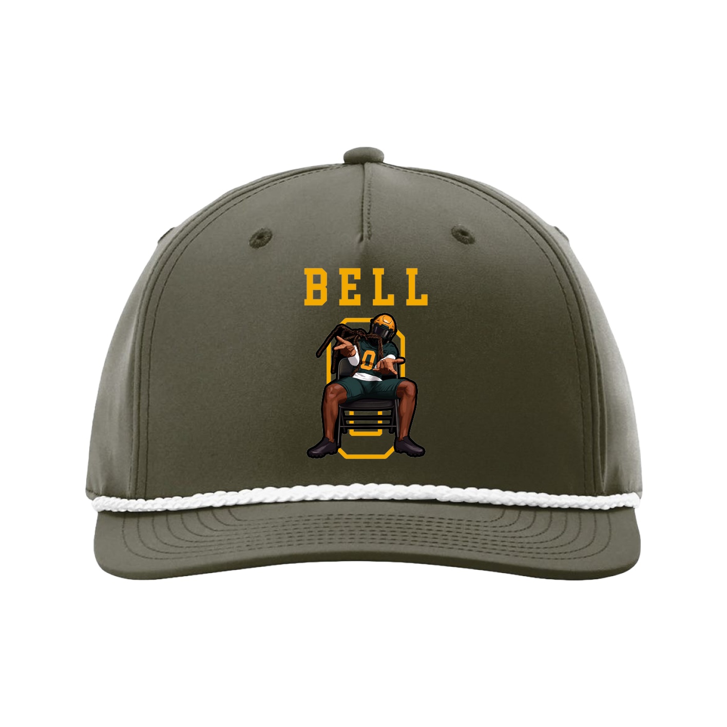 Five-Panel Classic Rope Cap — Shirsey in Green