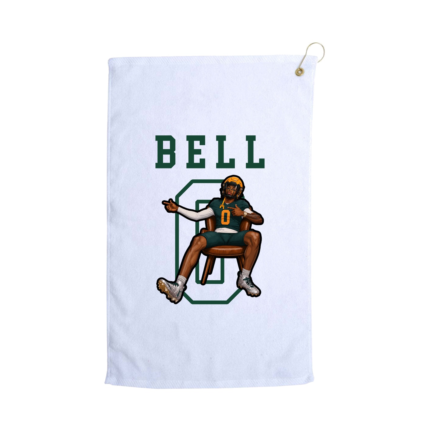 Golf Towel — Shirsey in White