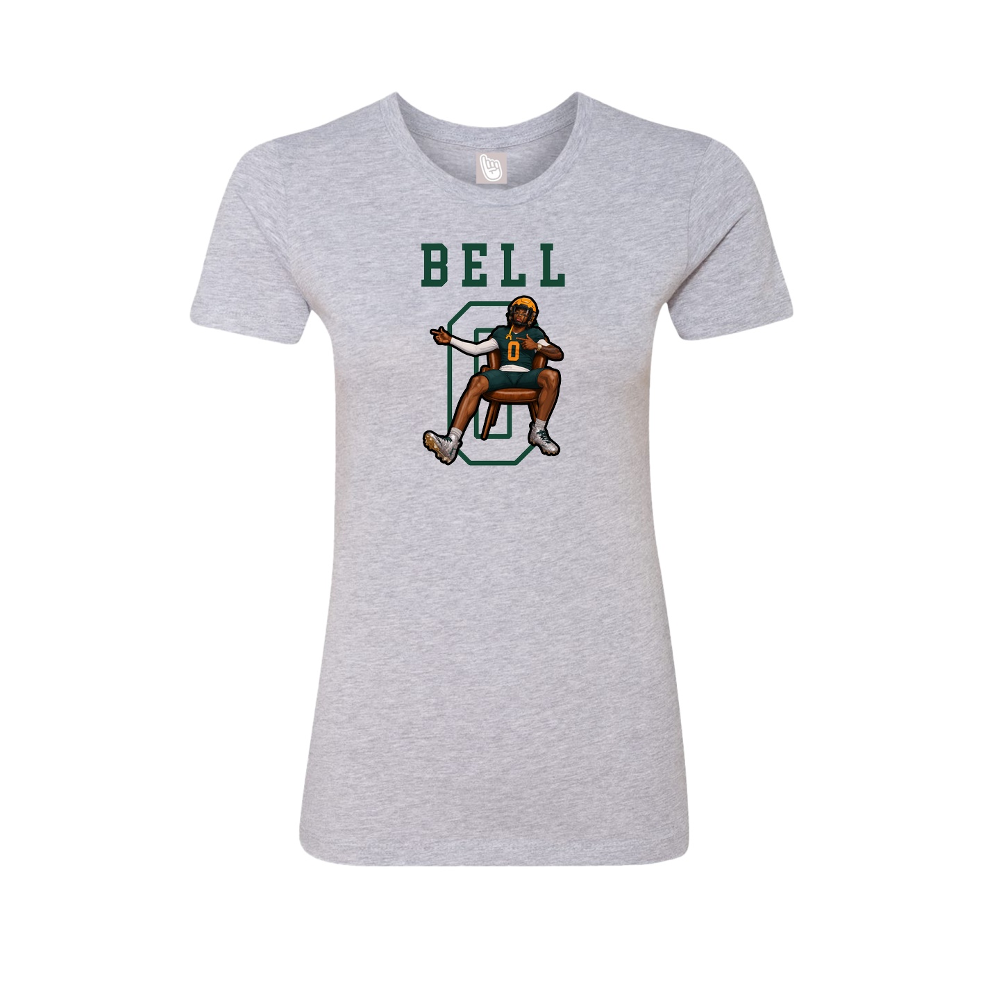 Fitted Women's Tee — Shirsey in Grey