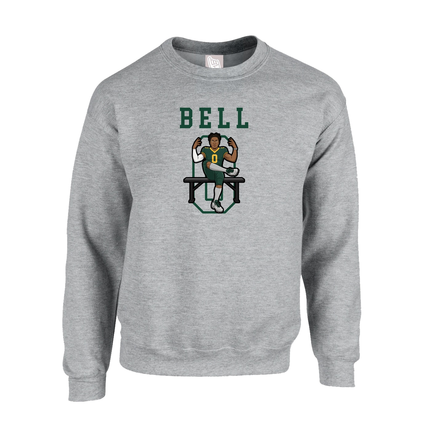 Fleece Crew — Shirsey in Grey
