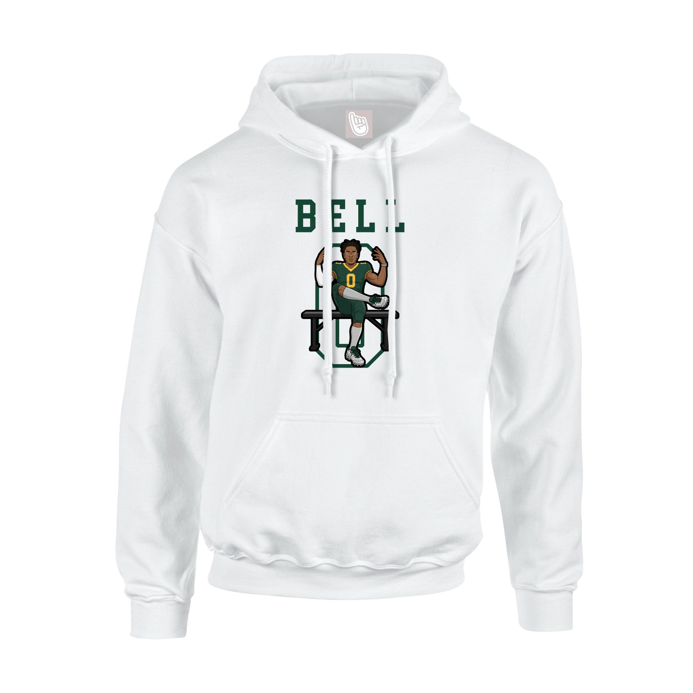 Youth Hoodie — Shirsey in White