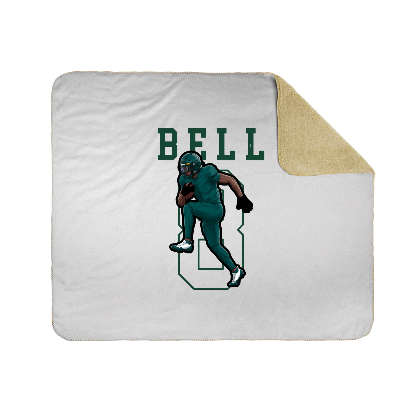 50x60 Sherpa Lined Throw Blanket