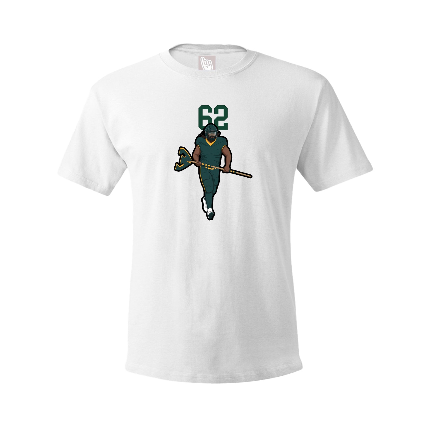 Tee — Number Top in White