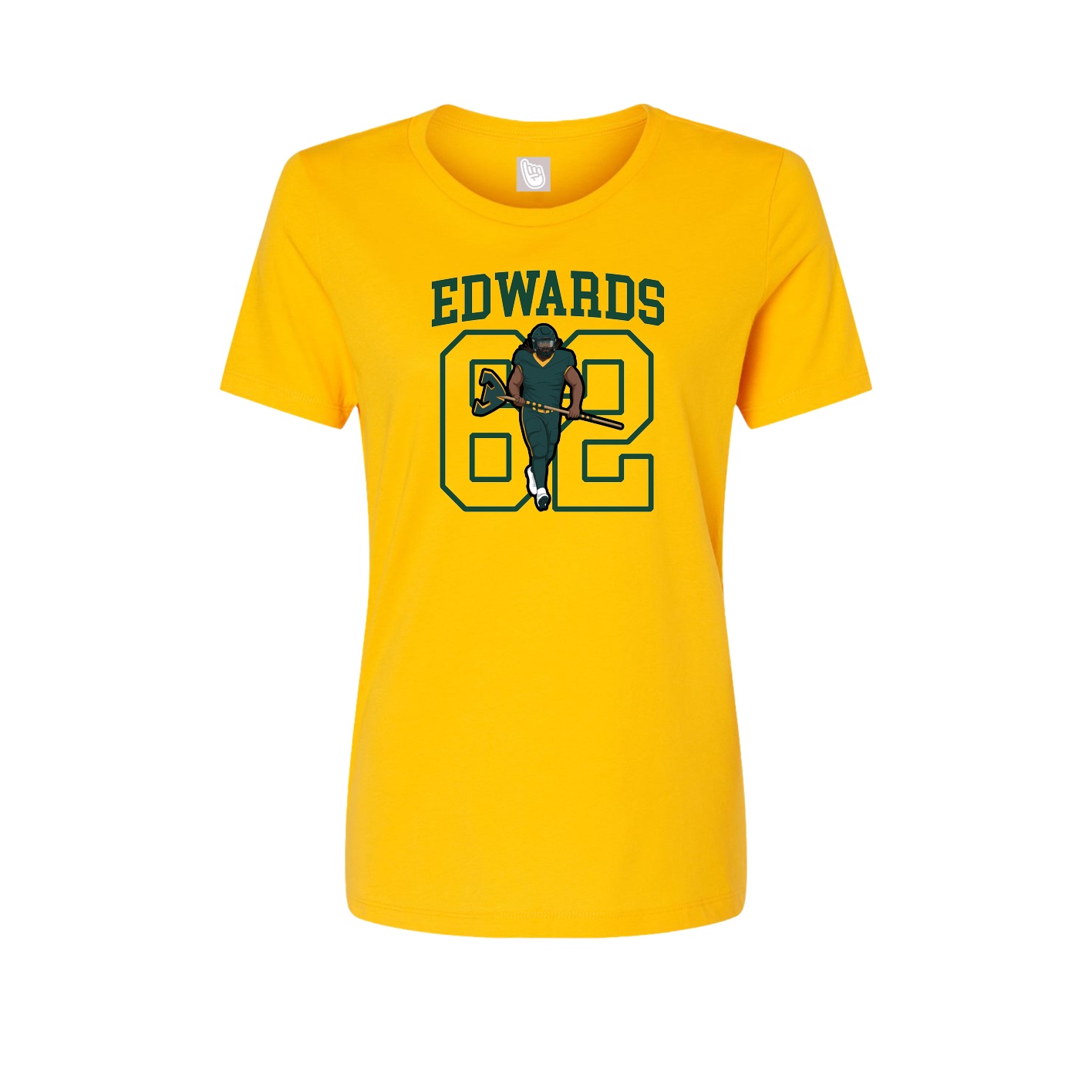 Fitted Women's Tee — Shirsey in Gold