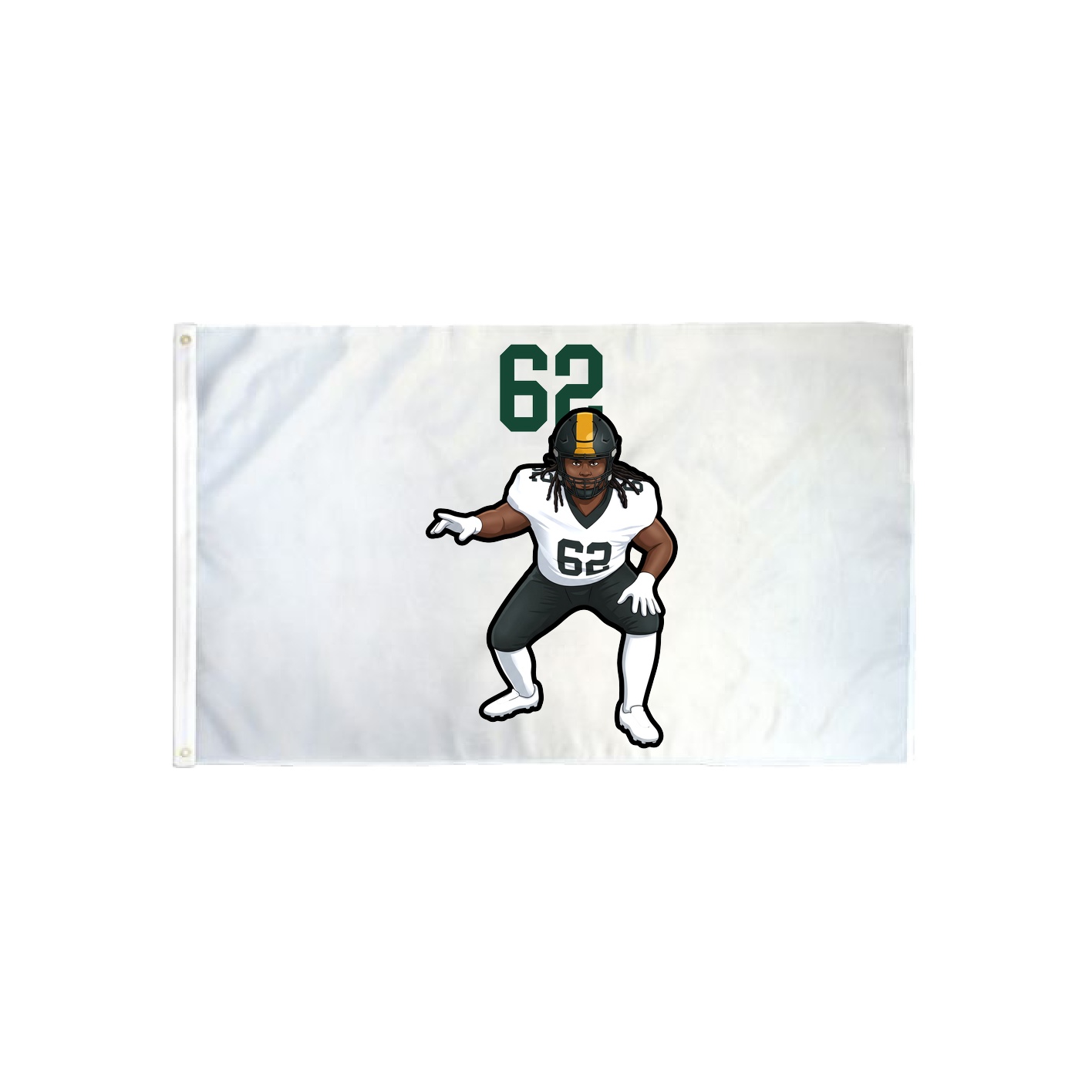 3x5 Flag — Number Top in Classic