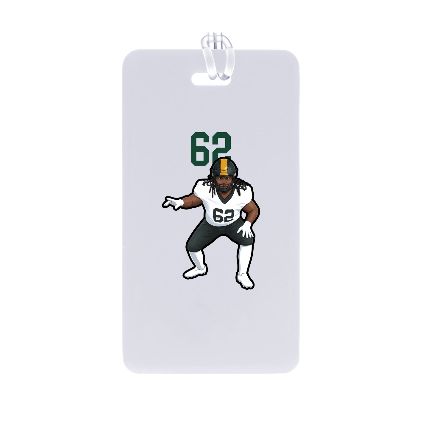 Bag Tag — Number Top in Classic