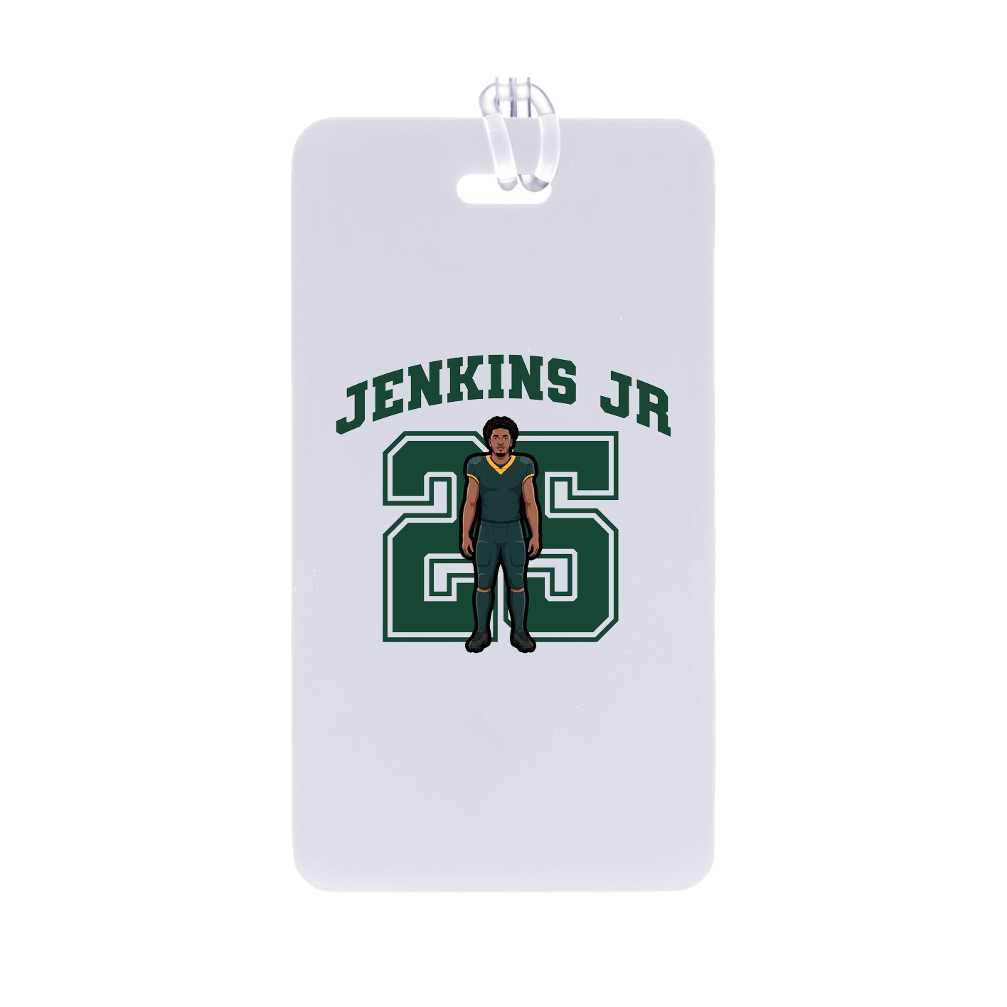 Bag Tag — Number in Classic