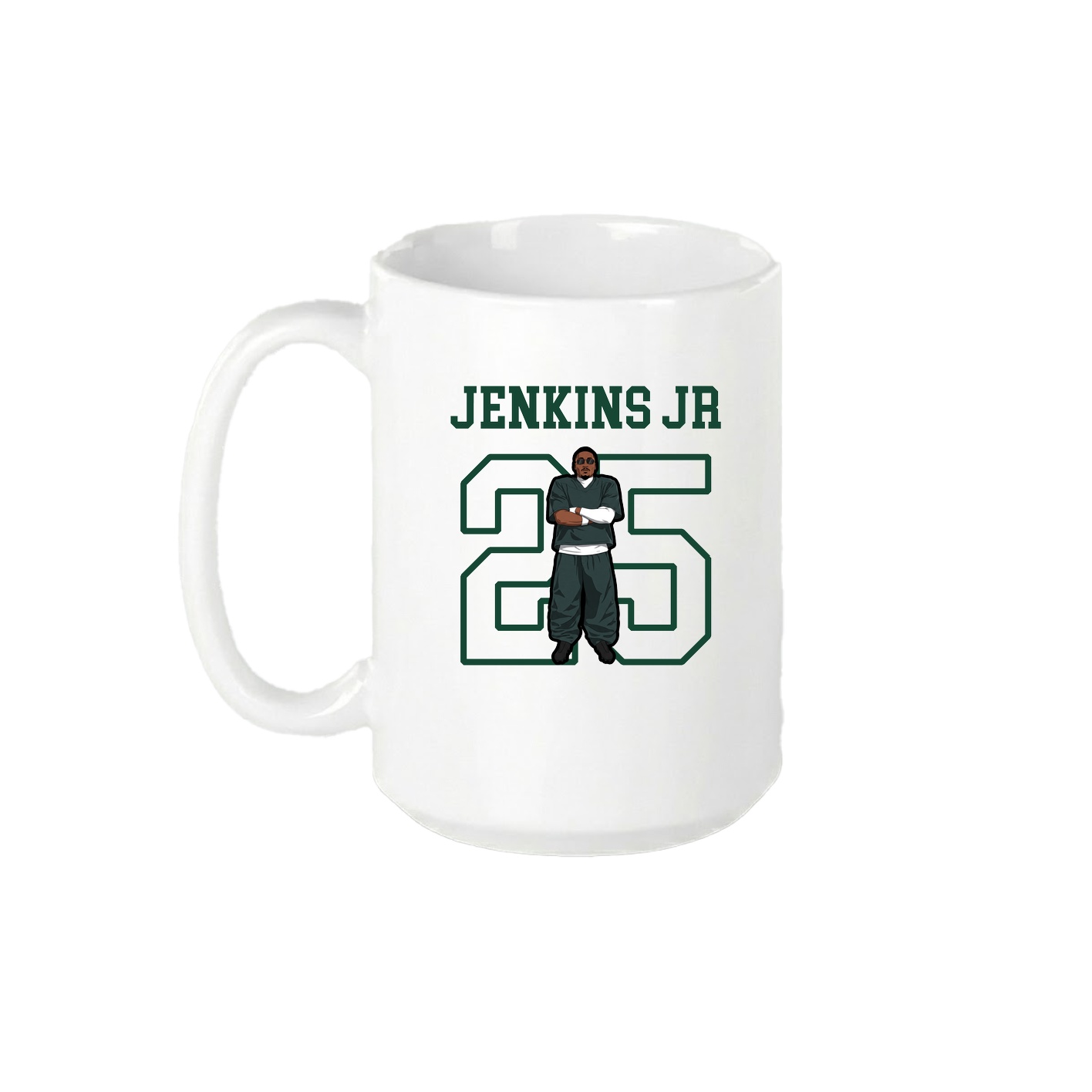 15oz Coffee Mug — Shirsey in White