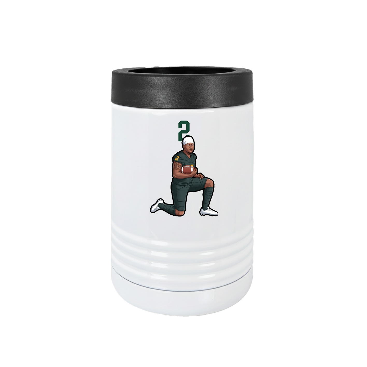 Beverage Holder — Number Top in White