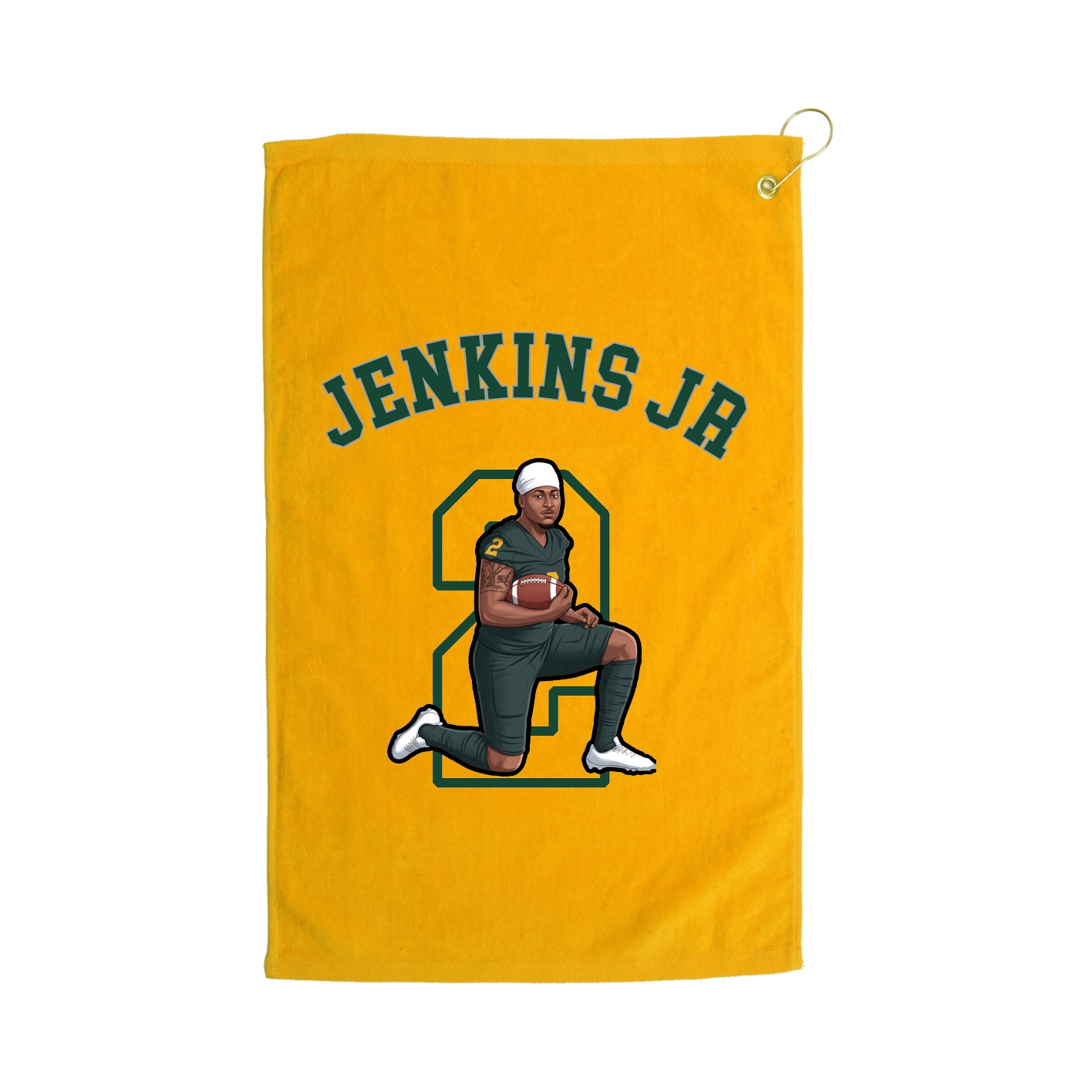 Golf Towel — Shirsey Arch in Gold